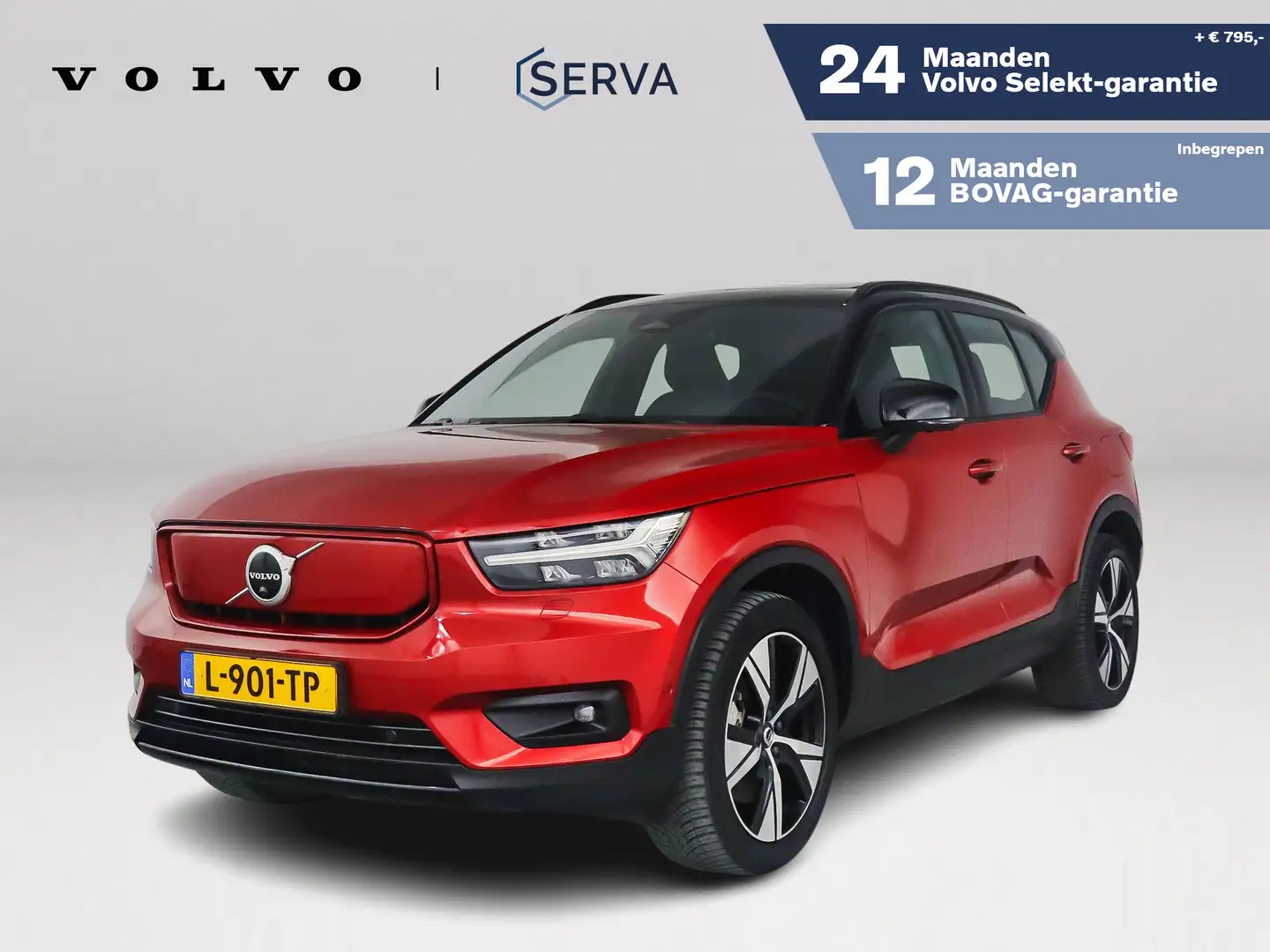 Volvo XC40 Recharge Twin Pro | Panoramadak | 360° camera | Ha Rood - 1