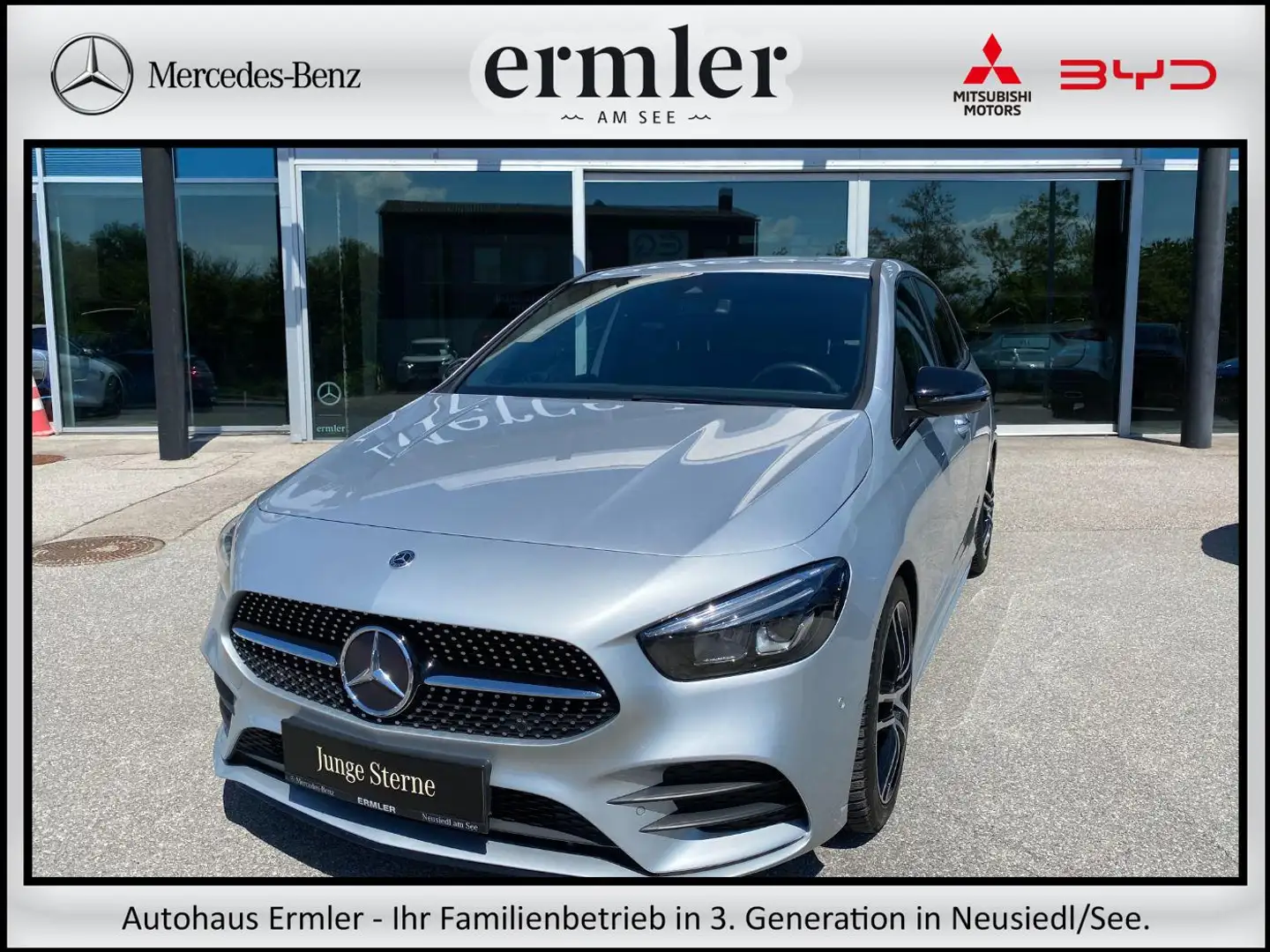 Mercedes-Benz B 200 d AMG Line KeyGo PTS Shz LED Ambi eHeck Silber - 1