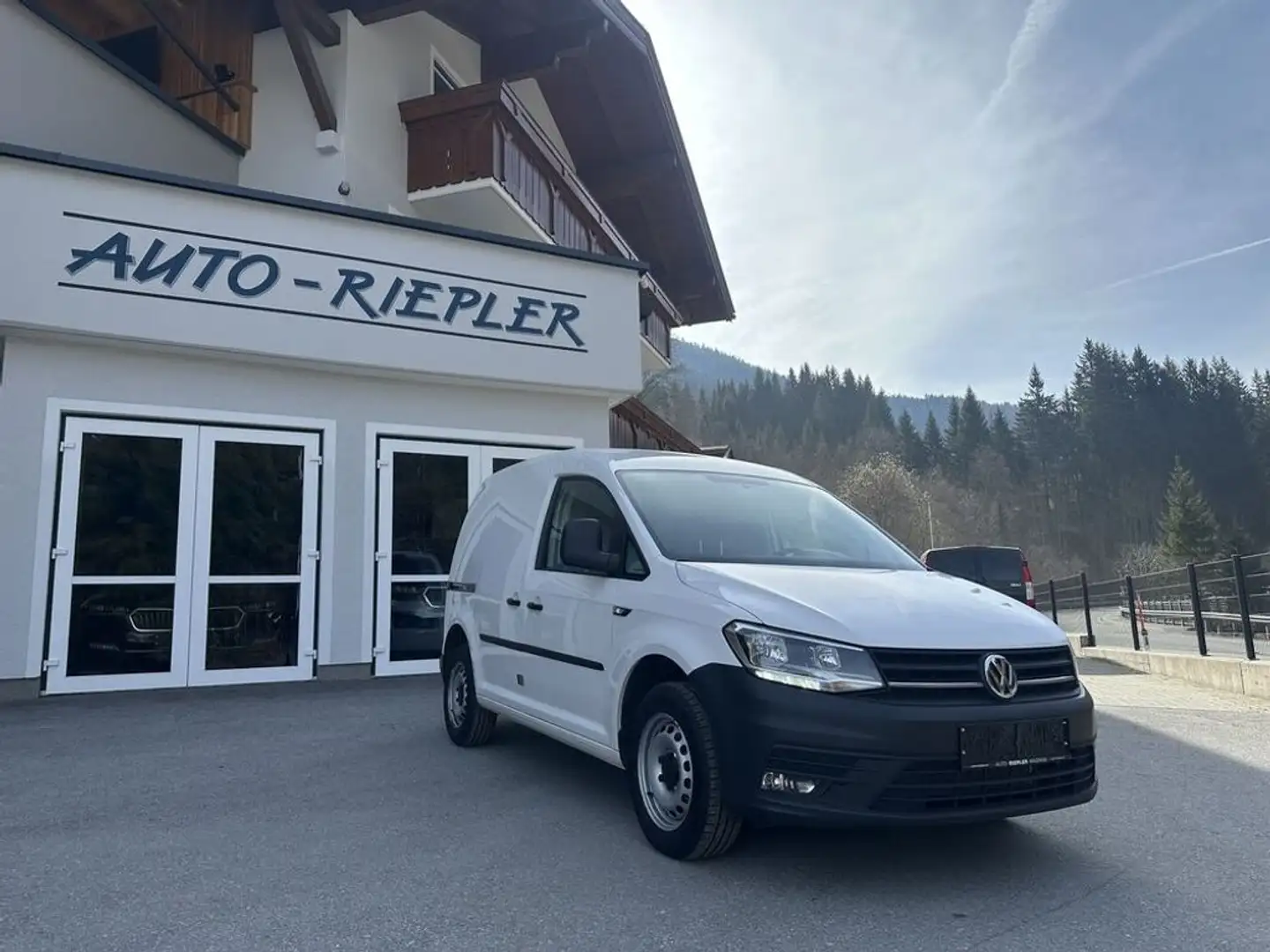Volkswagen Caddy Kasten 2,0 TDI AHK., inkl.1JahrCarGarantie Weiß - 2