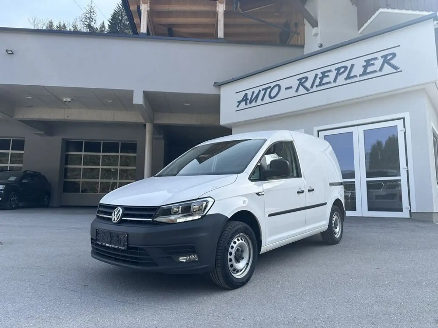 Volkswagen Caddy Kasten 2,0 TDI AHK., inkl.1JahrCarGarantie Weiß - 1