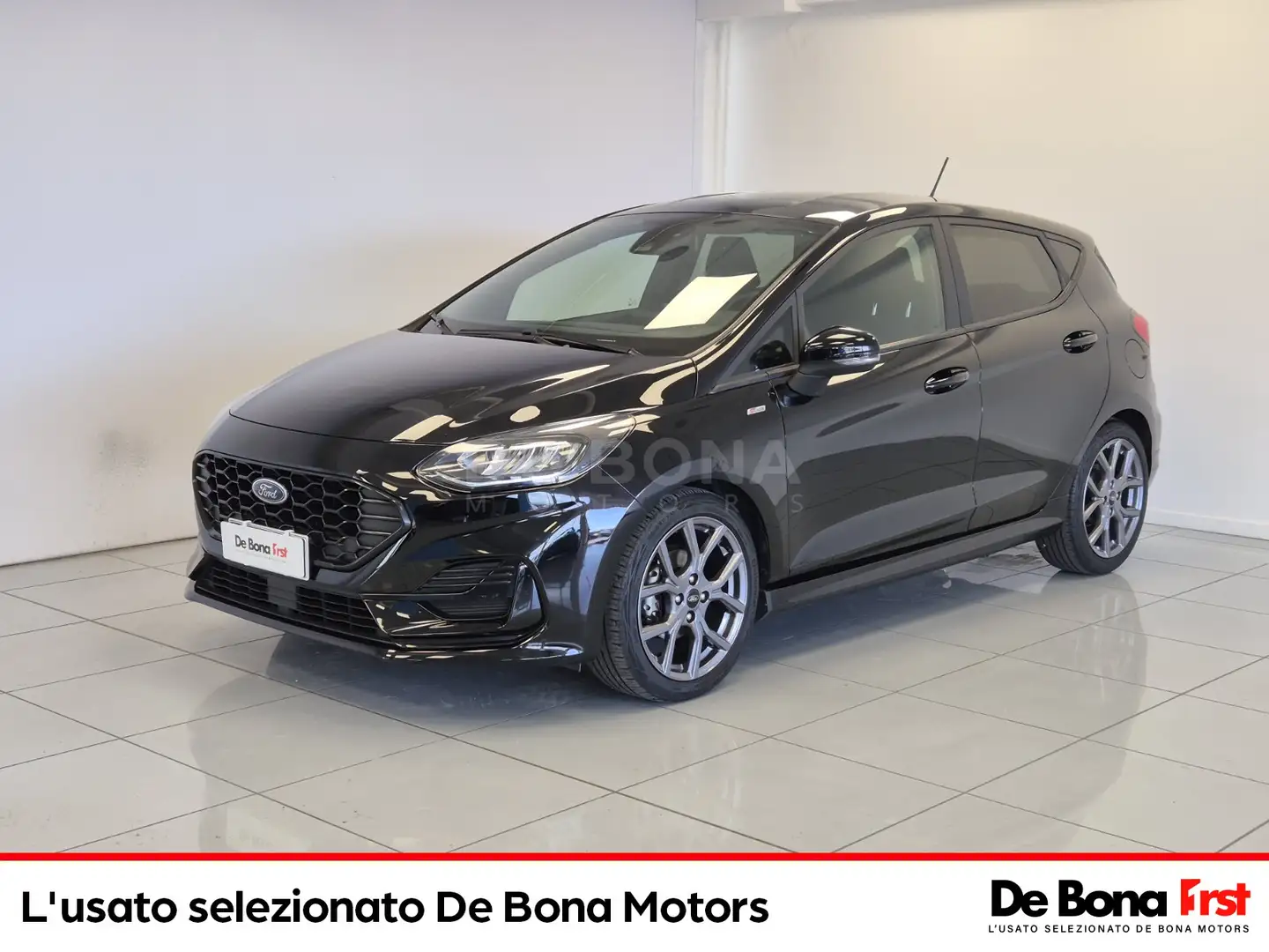 Ford Fiesta 5p 1.0 ecoboost h st-line 125cv Nero - 1