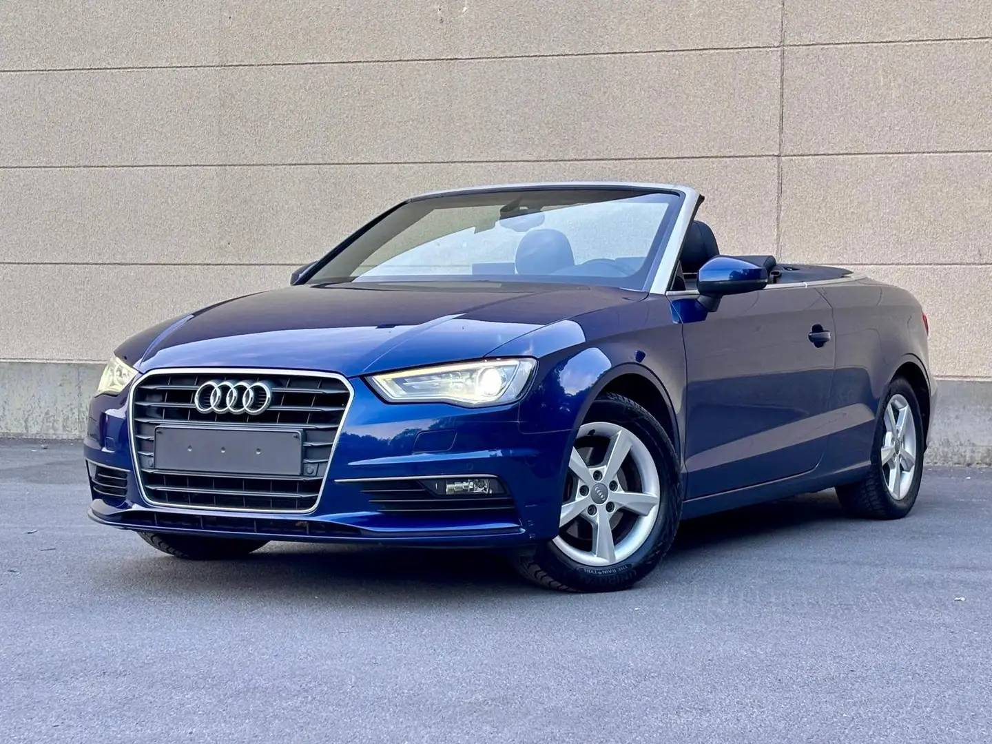 Audi A3 A3 Cabriolet 2.0 TDi Ambition S line Bleu - 1