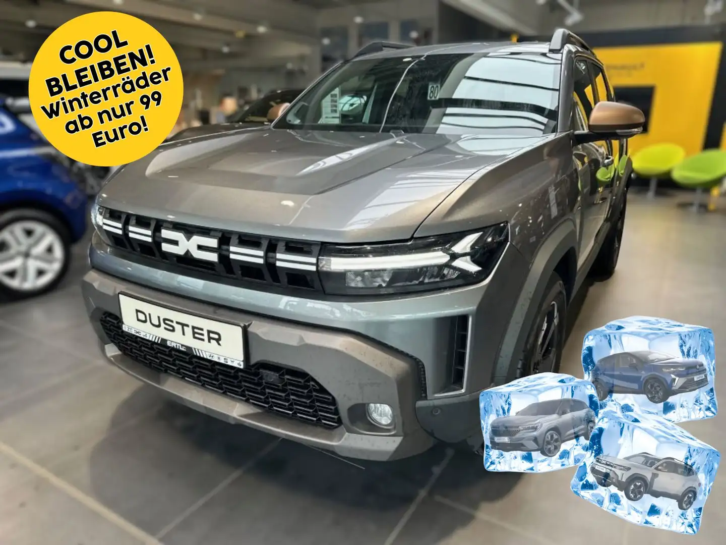 Dacia Duster Extreme HYBRID 140 Induktive Ladefläche Gris - 1