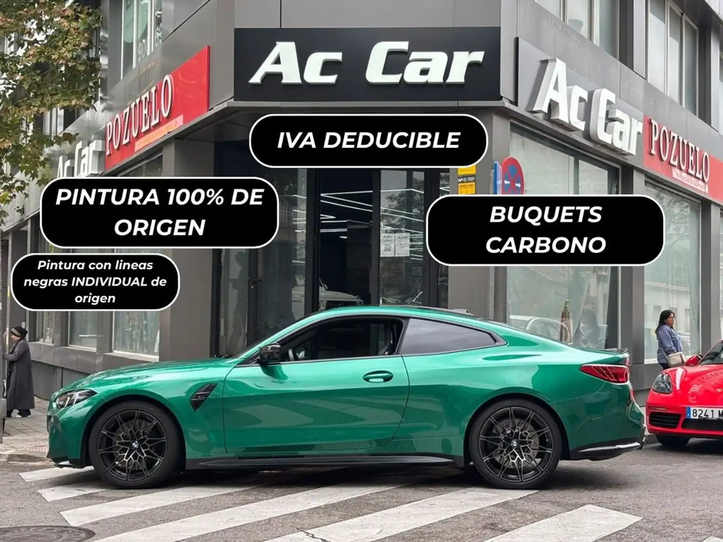 BMW M4 Coupé Competition Verde - 1