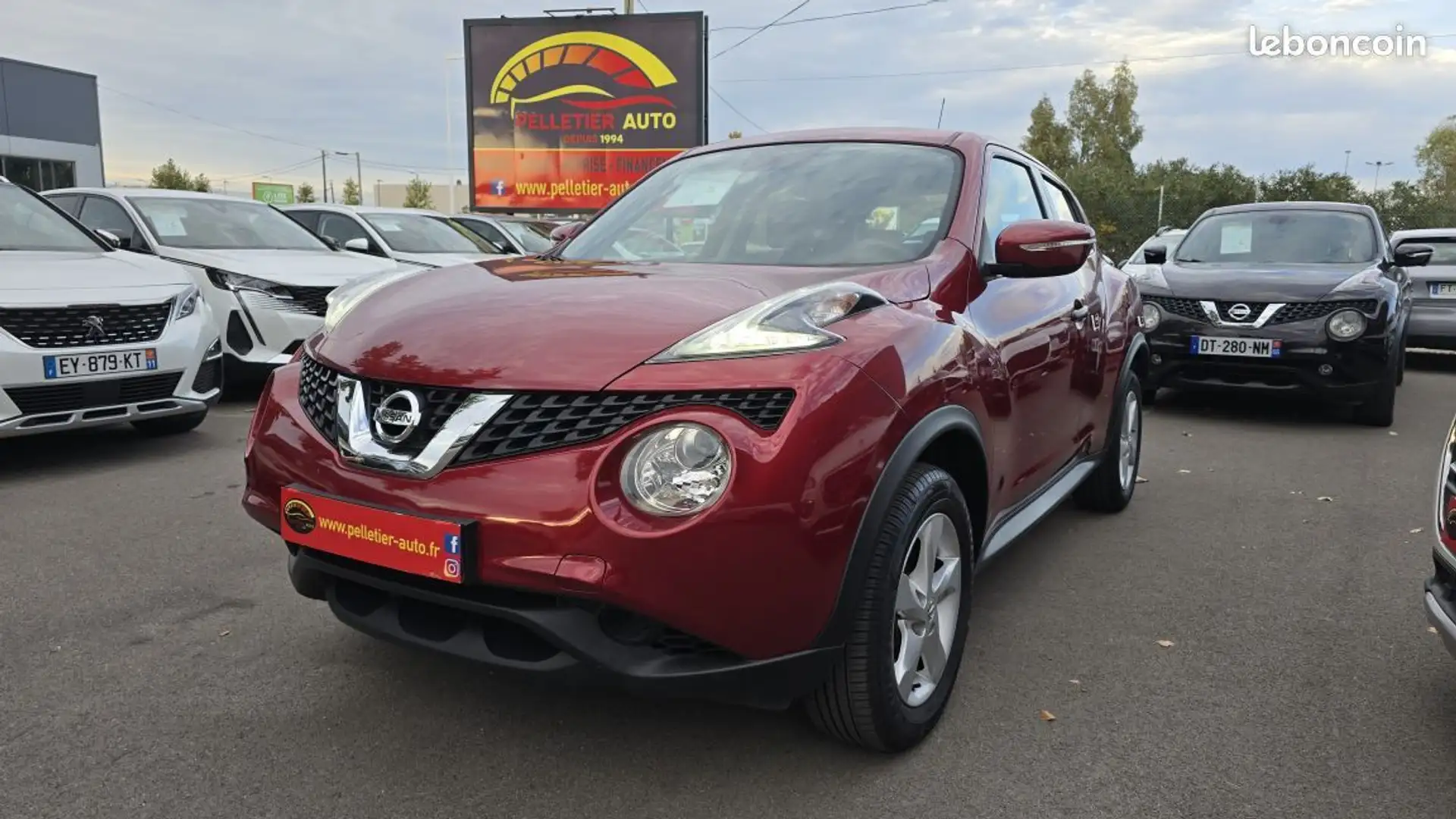 Nissan Juke 1.5 dCi 110 Start-Stop System Visia Pack Rouge - 1