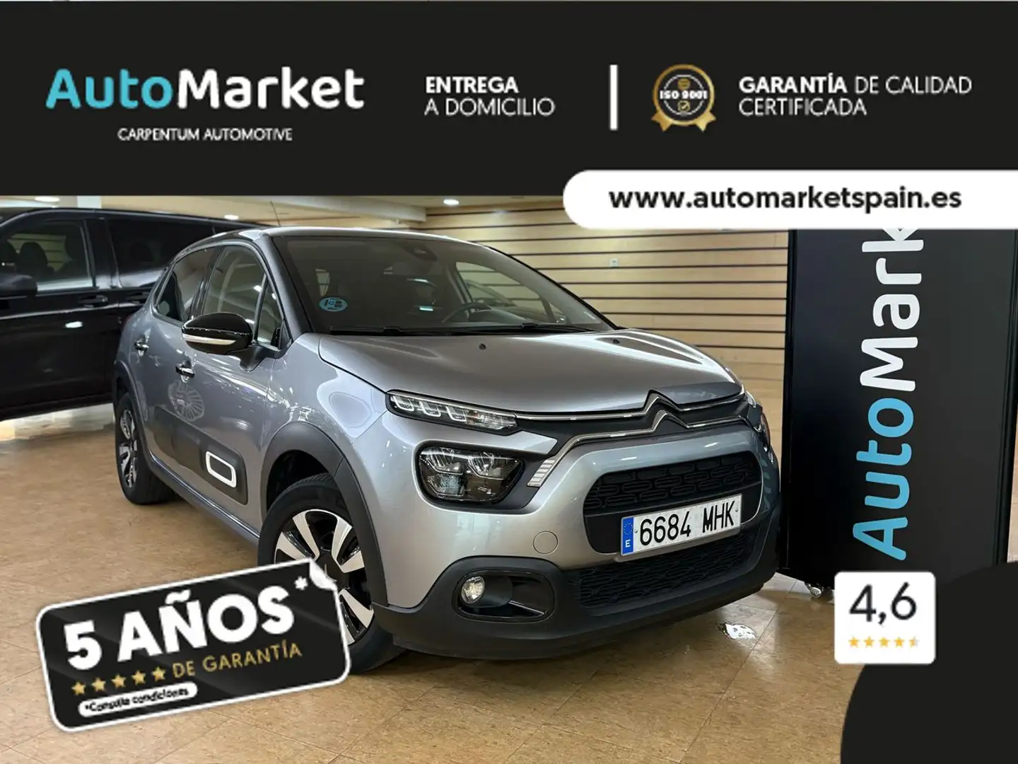 Citroen C3 1.2 PureTech S&S Shine 110 Zilver - 1