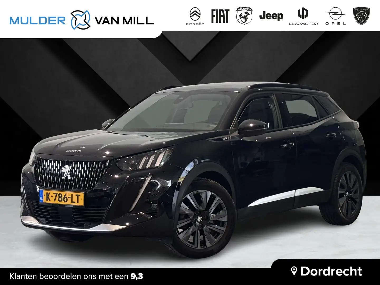 Peugeot 2008 GT 1.2 Turbo 155pk EAT8 | SCHUIF/KANTELDAK | FOCAL Zwart - 1