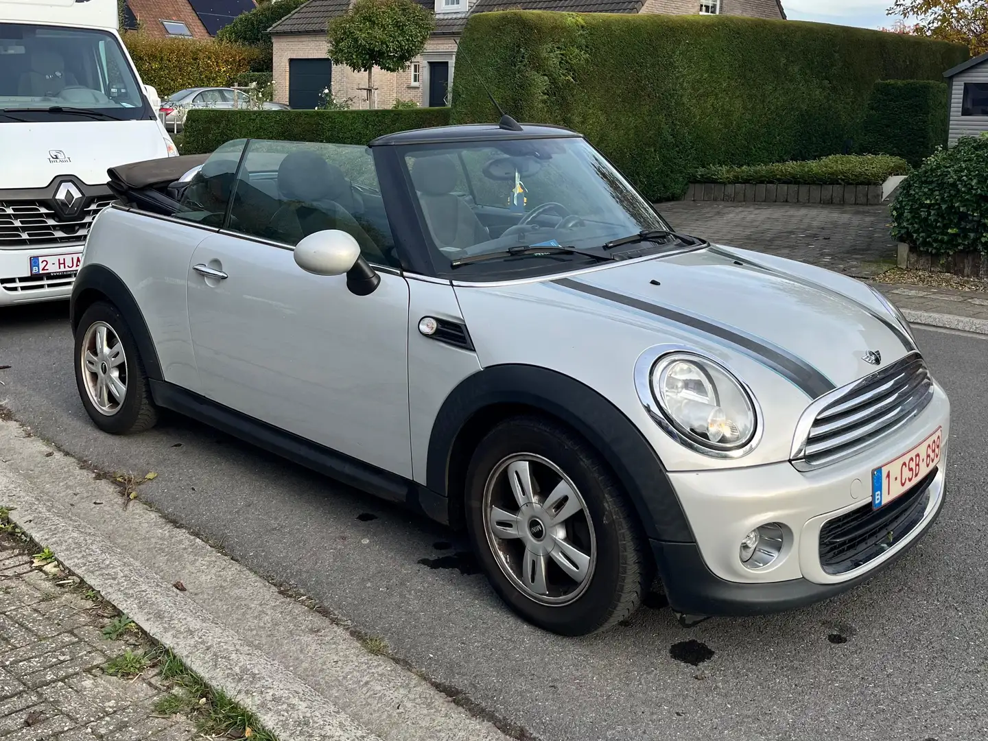 MINI One Cabrio Mini Cabriolet 1.6i One Grijs - 2
