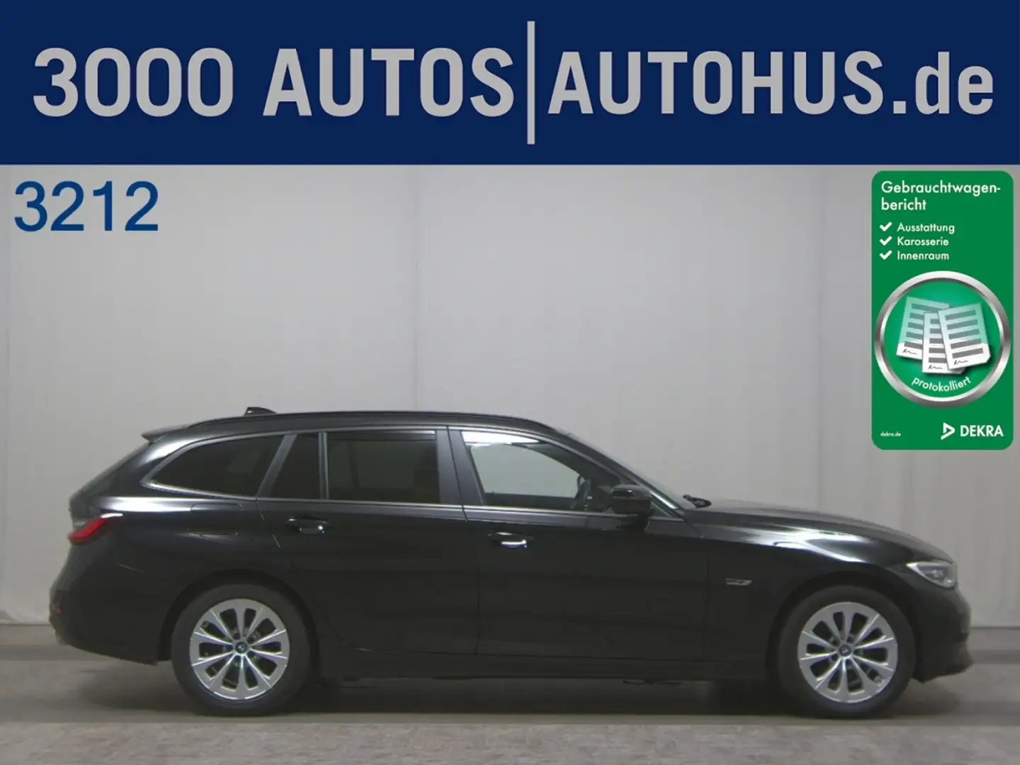 BMW 320 e Touring Advantage AHK LED LC Pro el.Heck Schwarz - 1