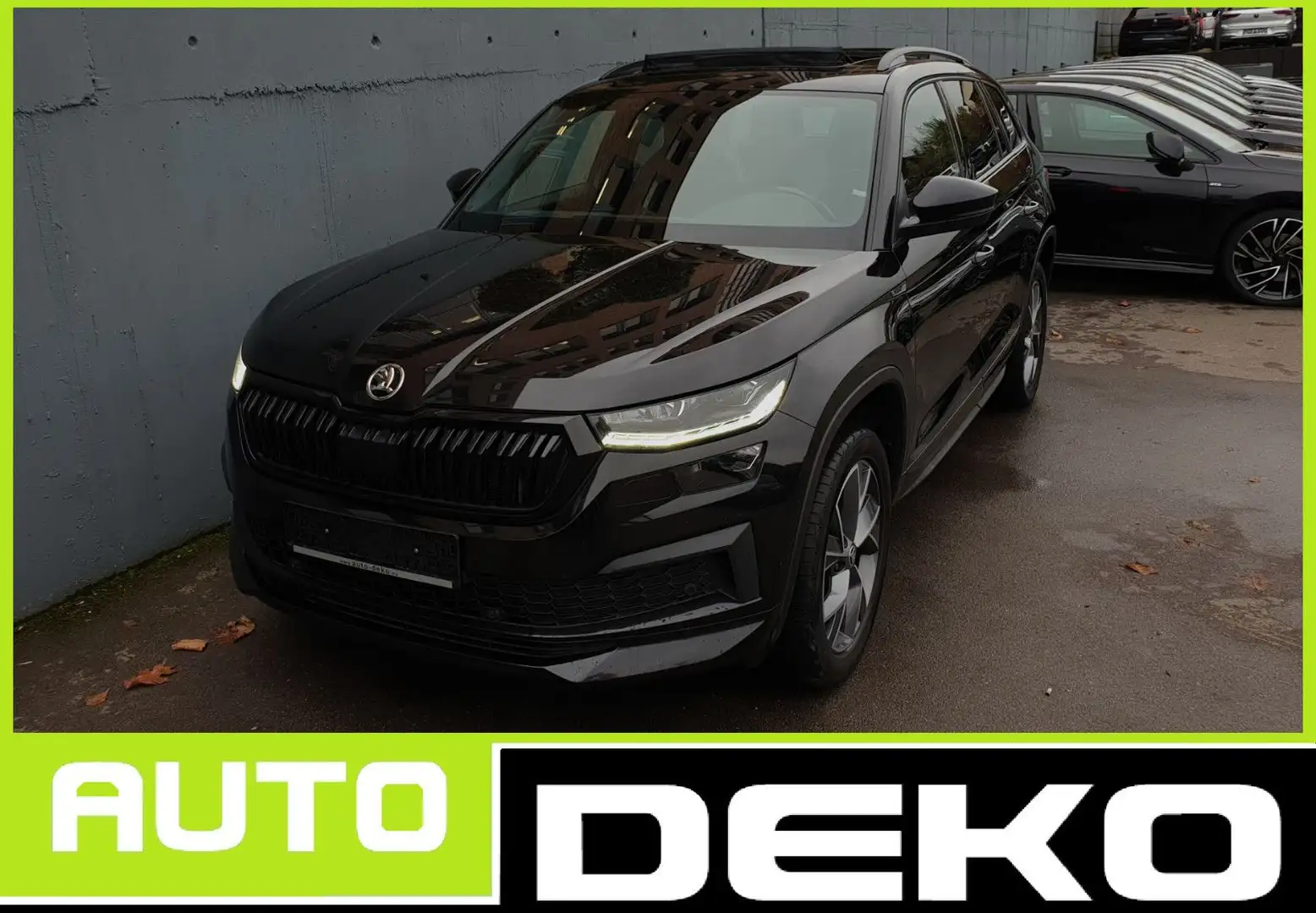 Skoda Kodiaq 2.0 TDI DSG 4x4 SPORTLINE Pano/Matrix/ACC Schwarz - 1