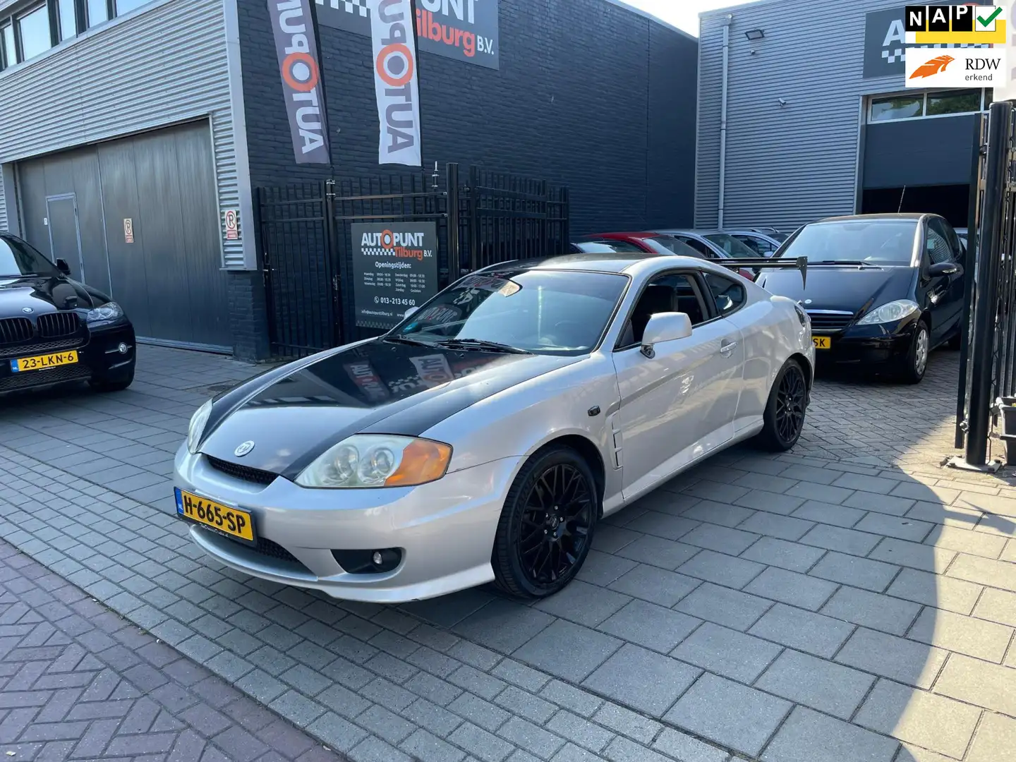 Hyundai Coupe Sport 1.6 Airco Navi NAP APK Grey - 1