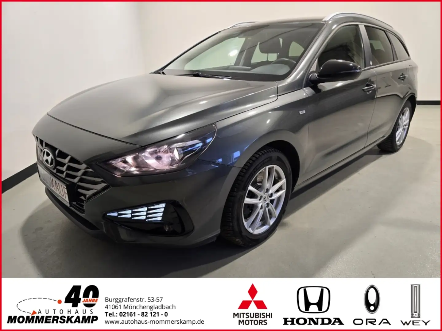 Hyundai i30 cw Edition 30 Mild-Hybrid 1.5 T+Rückfahrkam.+Lenkr Grigio - 1