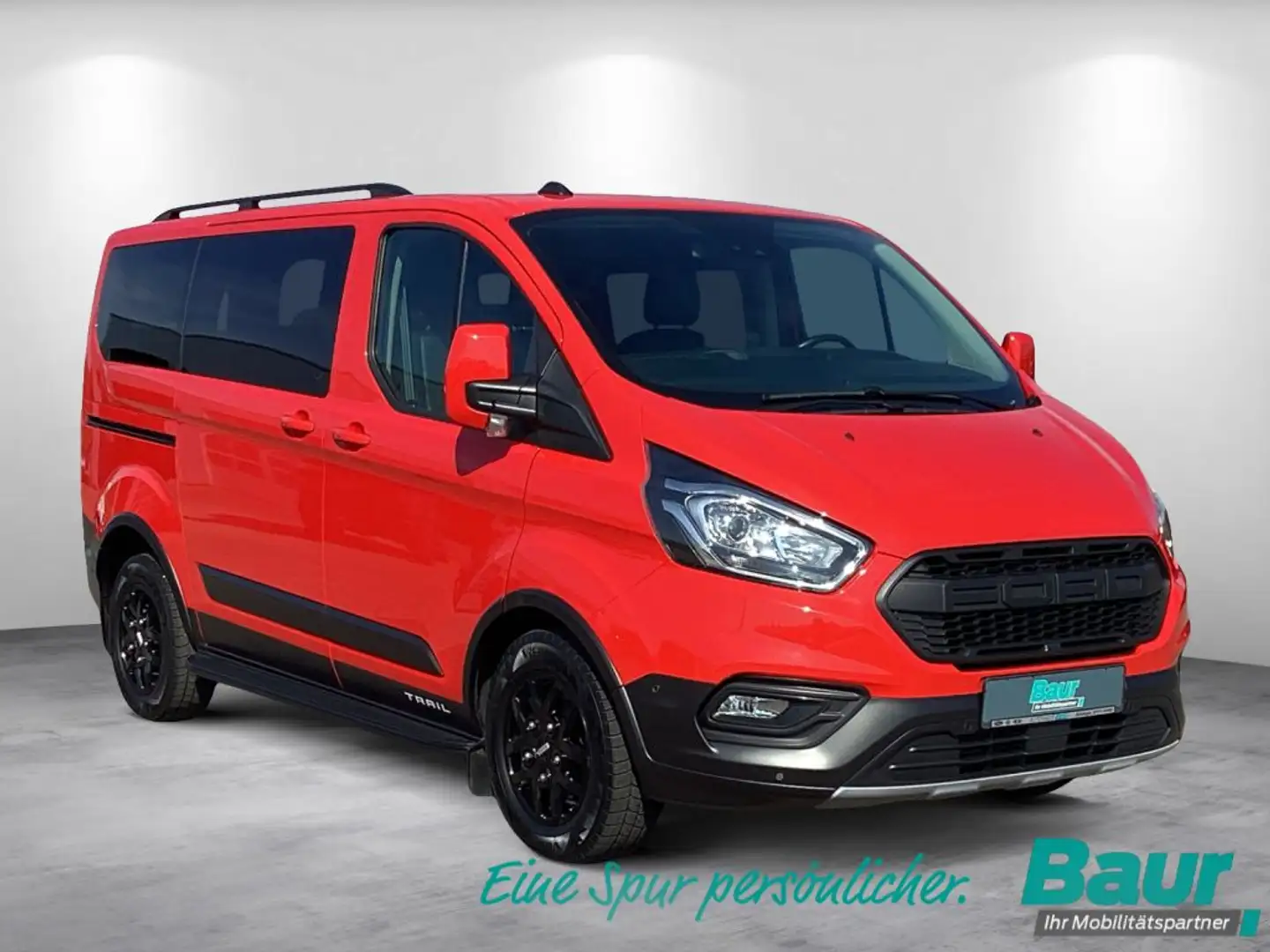Ford Transit Custom 340 L1H1 VA MH Trail AHK Navi Kamera PDC Trittst. Rot - 2