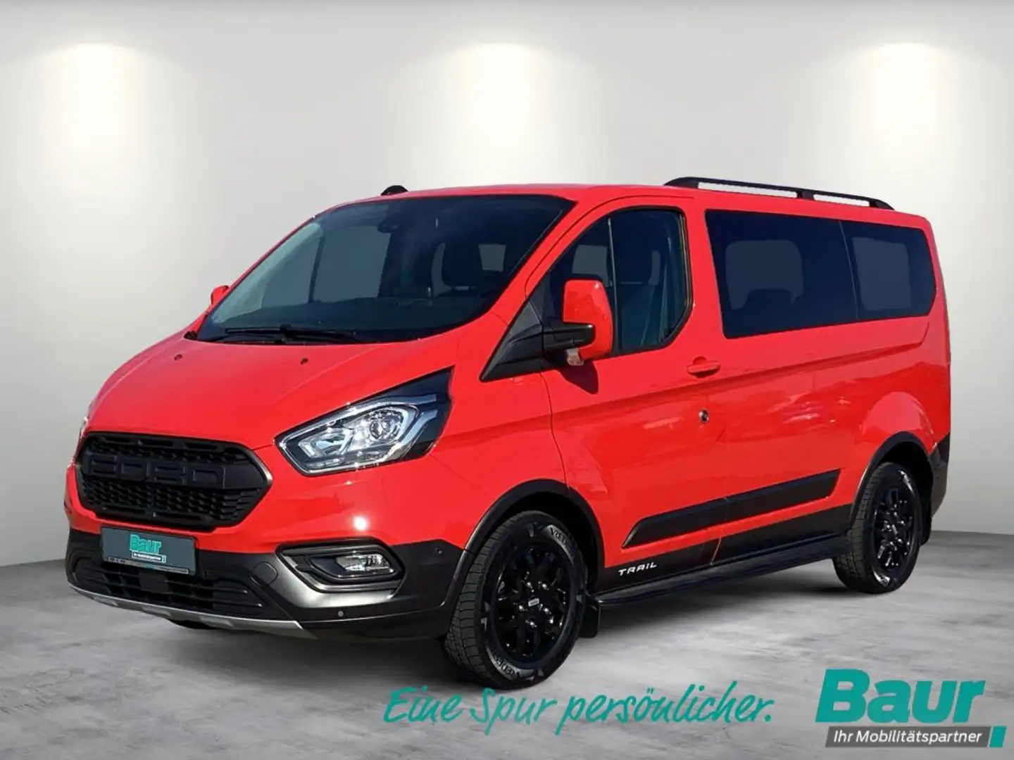 Ford Transit Custom 340 L1H1 VA MH Trail AHK Navi Kamera PDC Trittst. Rouge - 1