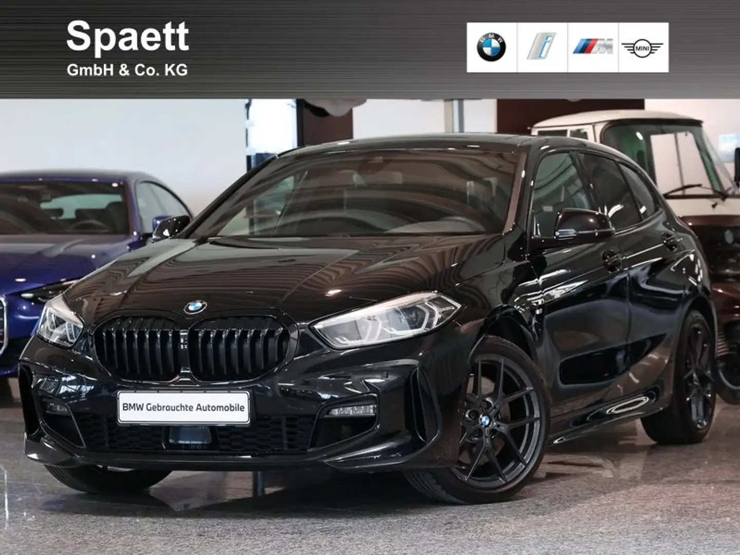 BMW 120 i M Sport Pano. LKHZ RFK 18Zoll HIFI Zwart - 1