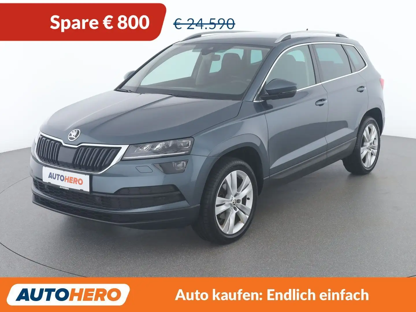 Skoda Karoq 1.5 TSI ACT Style 125 Grau - 1