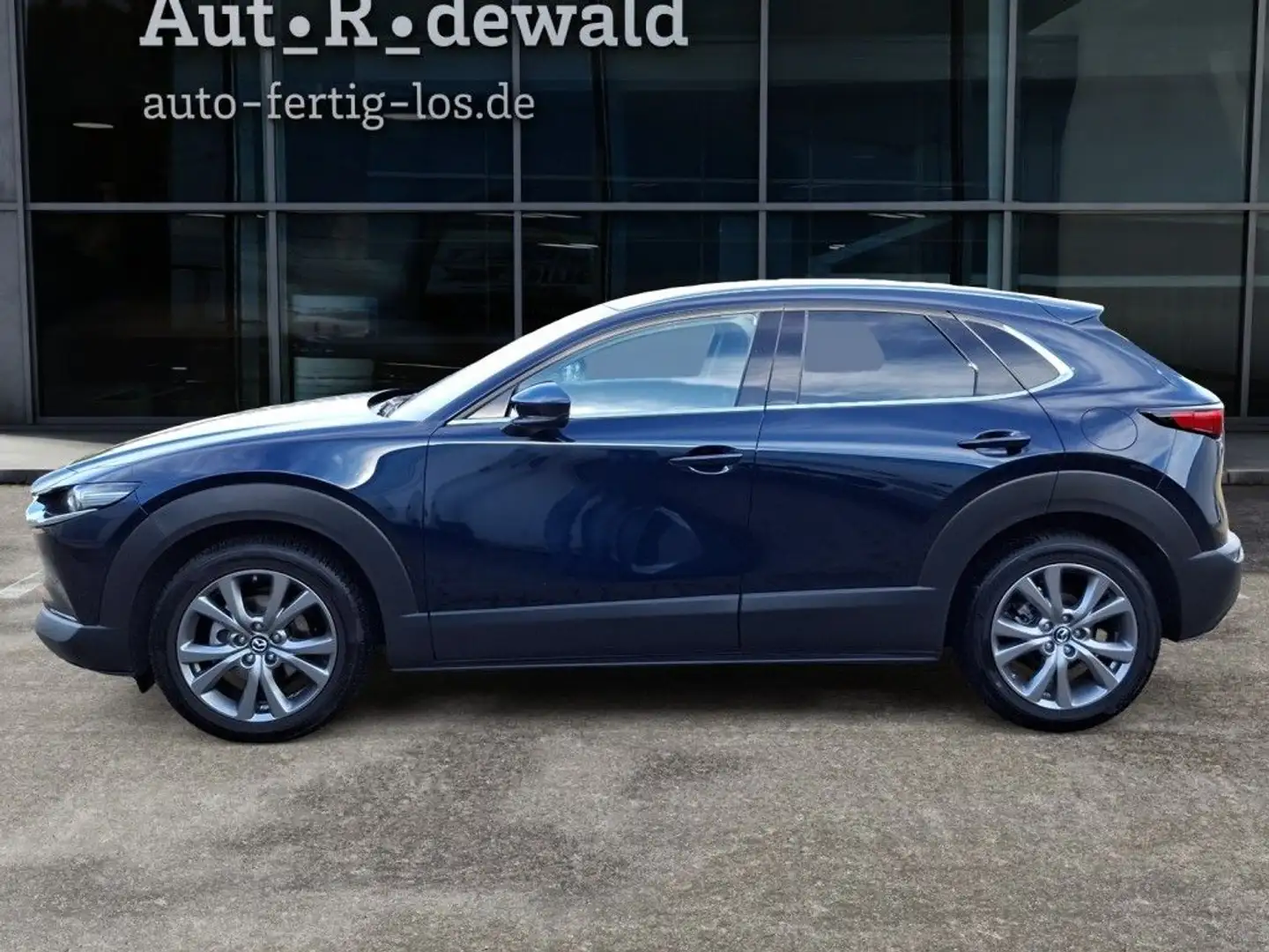 Mazda CX-30 e-SKYACTIVE 140PS Automatik EXCLUSIVE-LINE Blau - 2