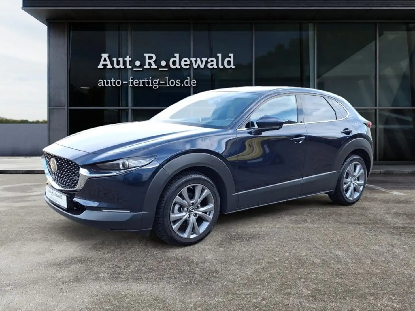 Mazda CX-30 e-SKYACTIVE 140PS Automatik  EXCLUSIVE-LINE Blau - 1