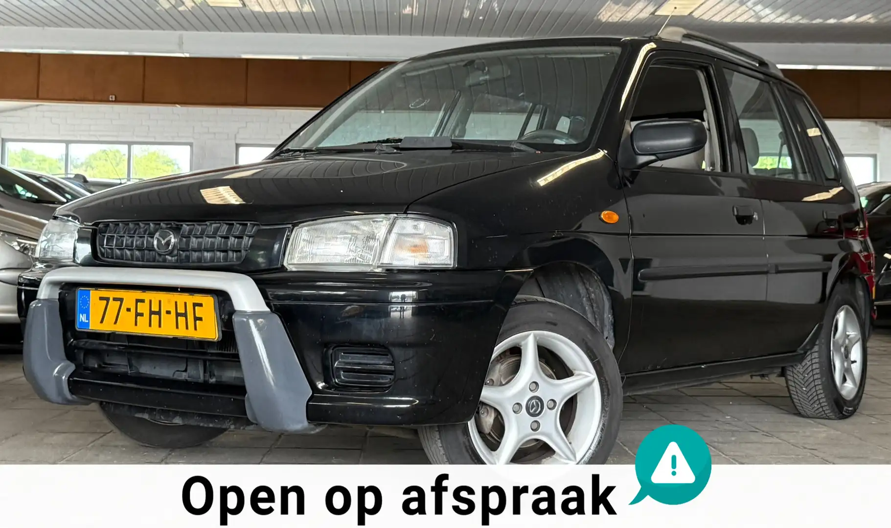Mazda Demio 1.3 GLX|NAP|NweAPK|Trekhaak|Elekramen|LMV|Bluetoot Schwarz - 1