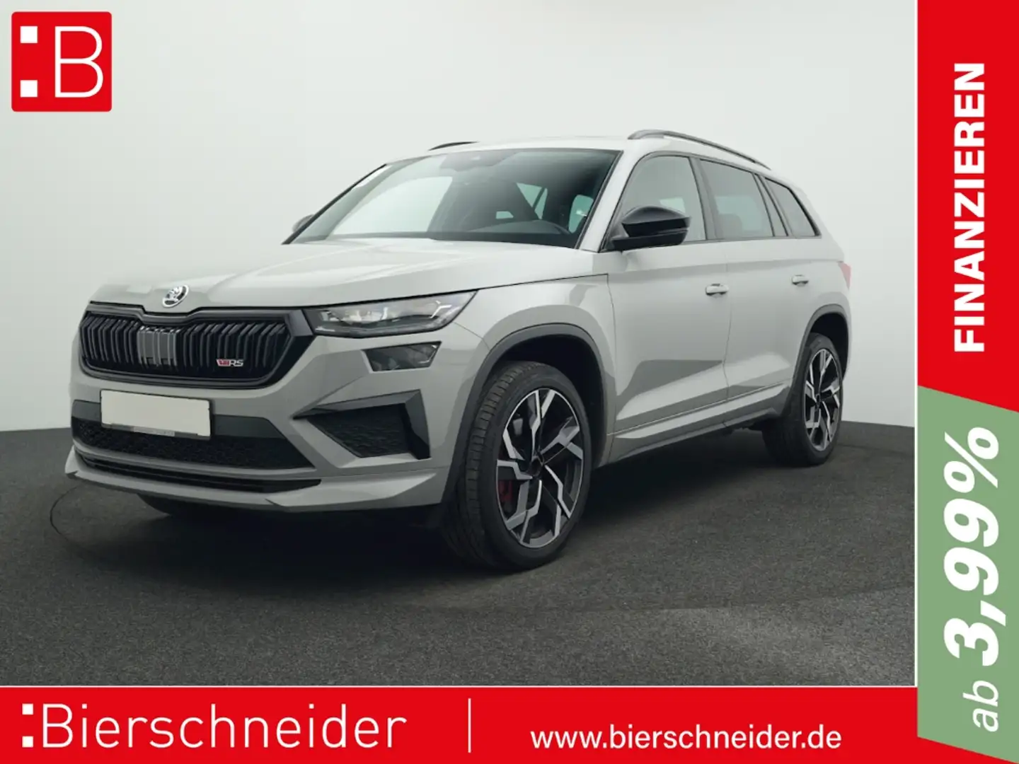 Skoda Kodiaq 2.0 TSI DSG 4x4 RS PANO AHK eHECK STANDH Grau - 1