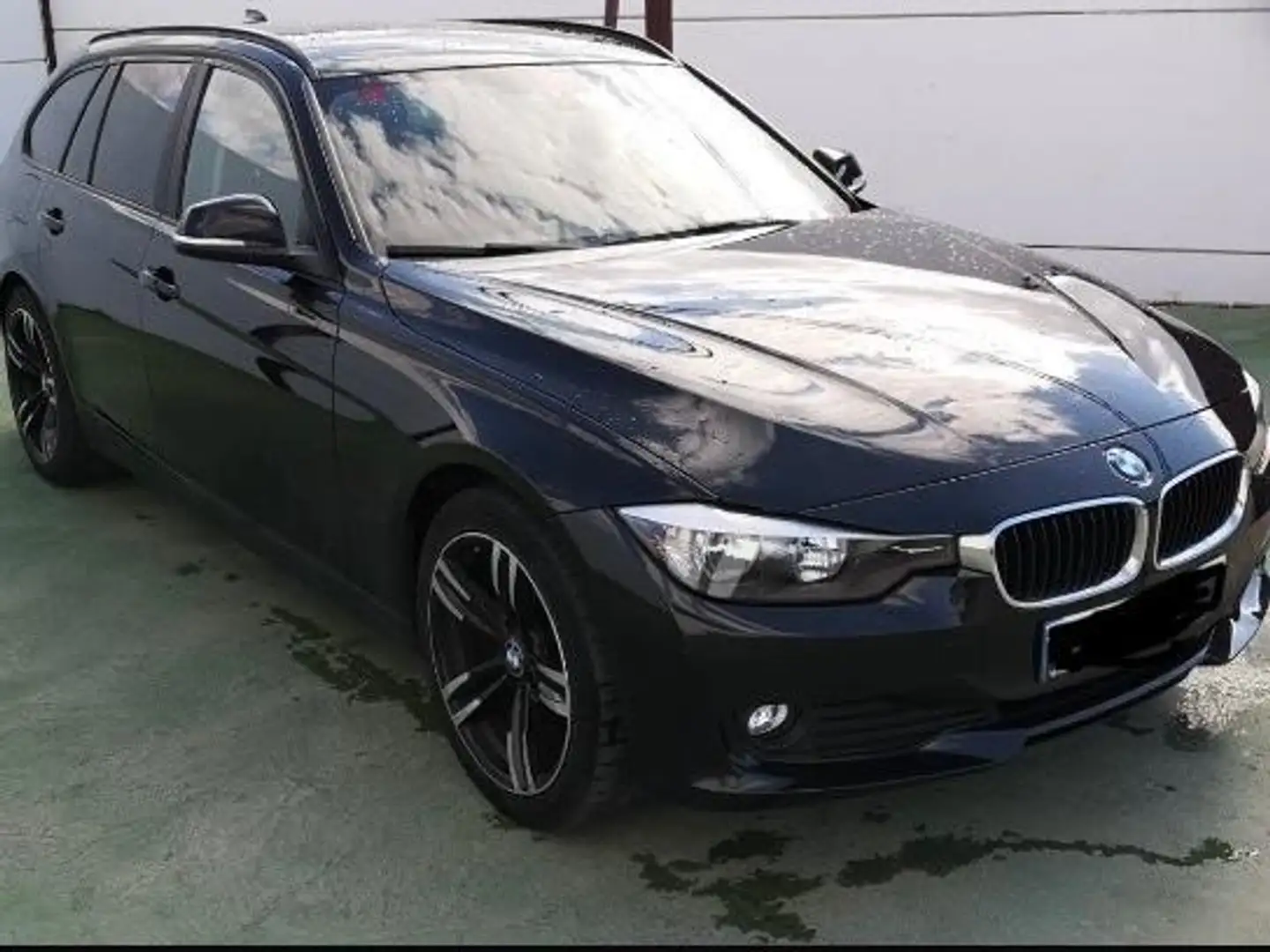 BMW 318 318d Touring (4.75) Negro - 1