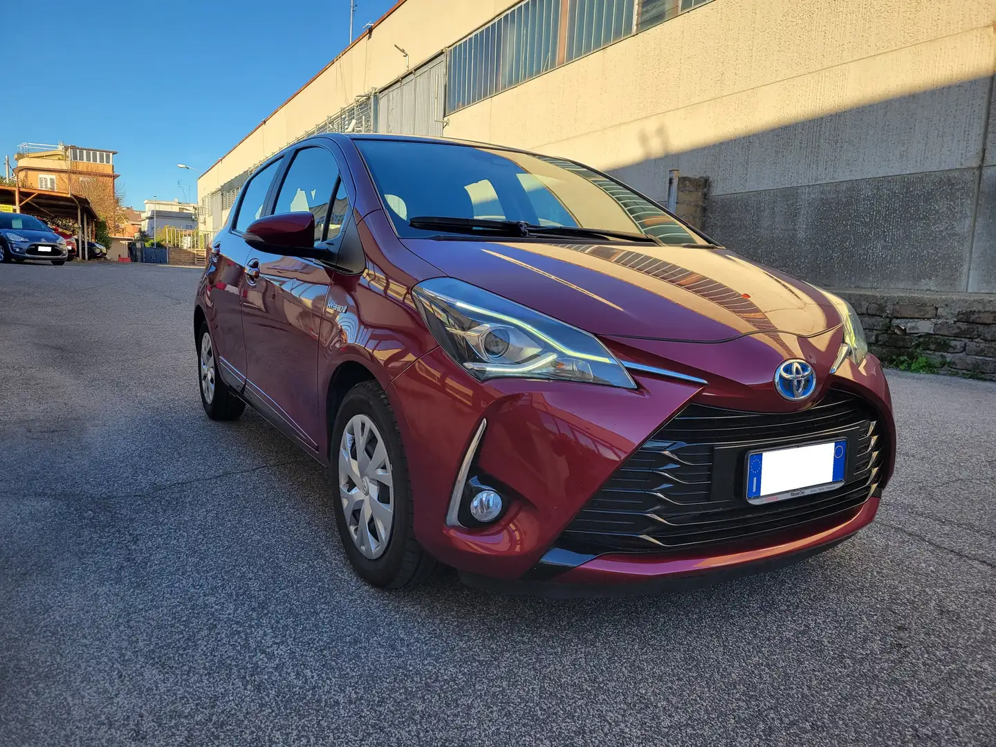 Toyota Yaris Yaris 1.5 Hybrid Unico Proprietario Rosso - 1
