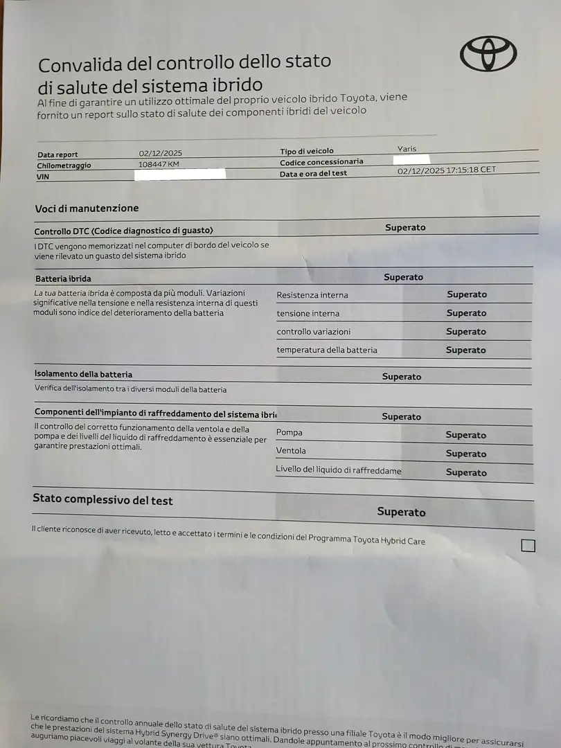 Toyota Yaris Yaris 1.5 Hybrid Unico Proprietario Rouge - 2