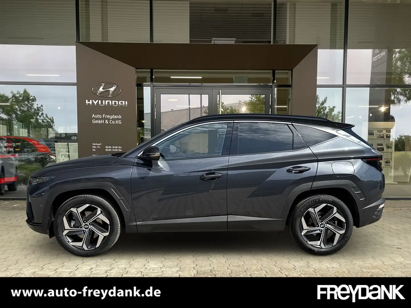 Hyundai TUCSON Hybrid 1.6 T-GDi 230PS 6-AT 2WD PRIME MJ22 ECS, As Grau - 2