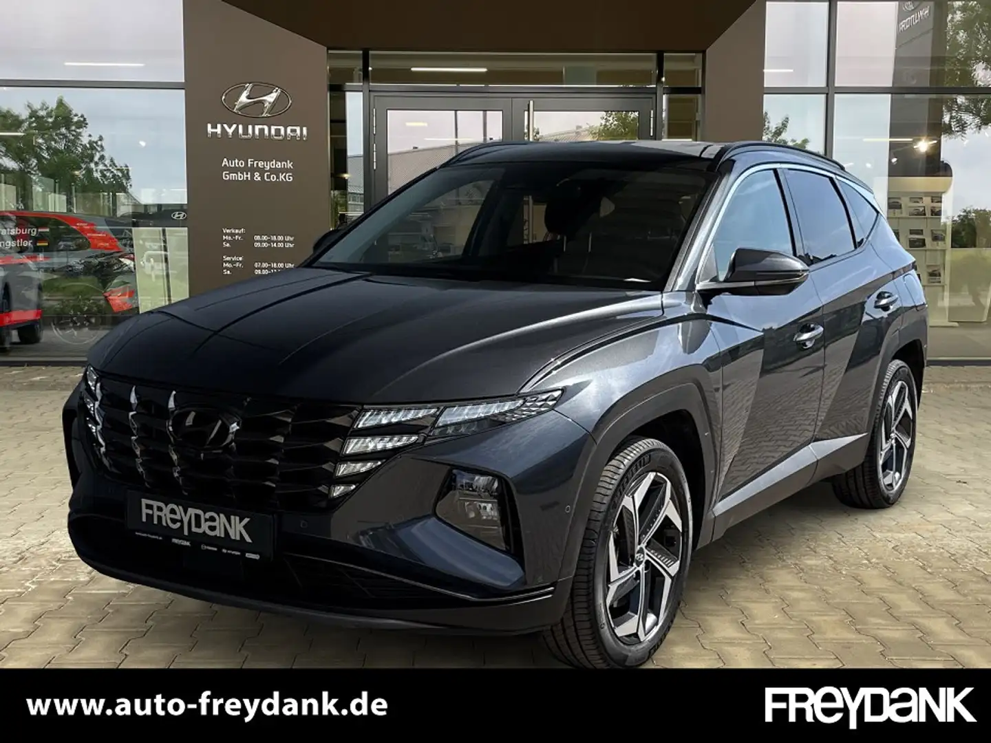 Hyundai TUCSON Hybrid 1.6 T-GDi 230PS 6-AT 2WD PRIME MJ22 ECS, As Grau - 1