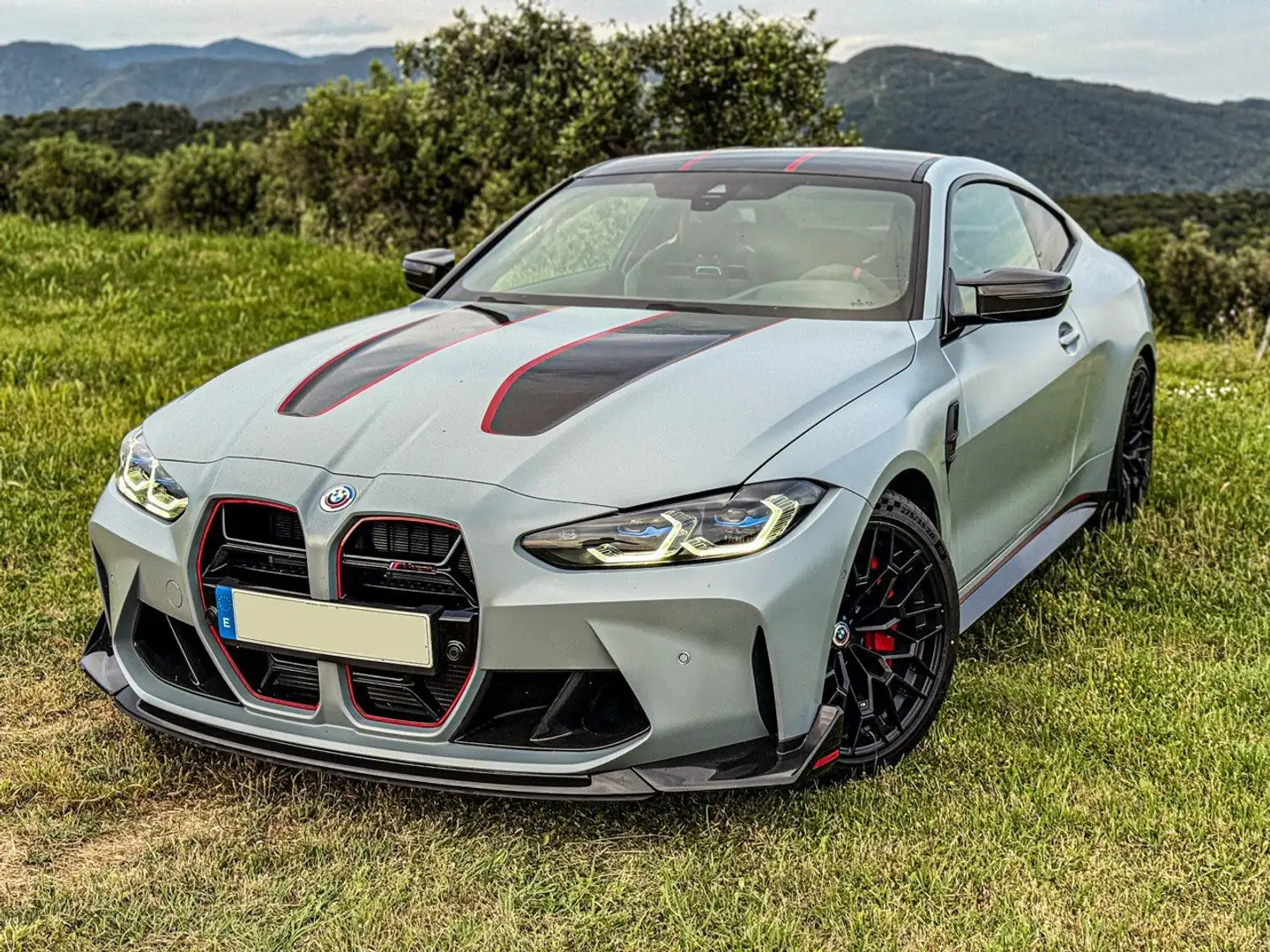 BMW M4 Coupé CSL Grau - 2