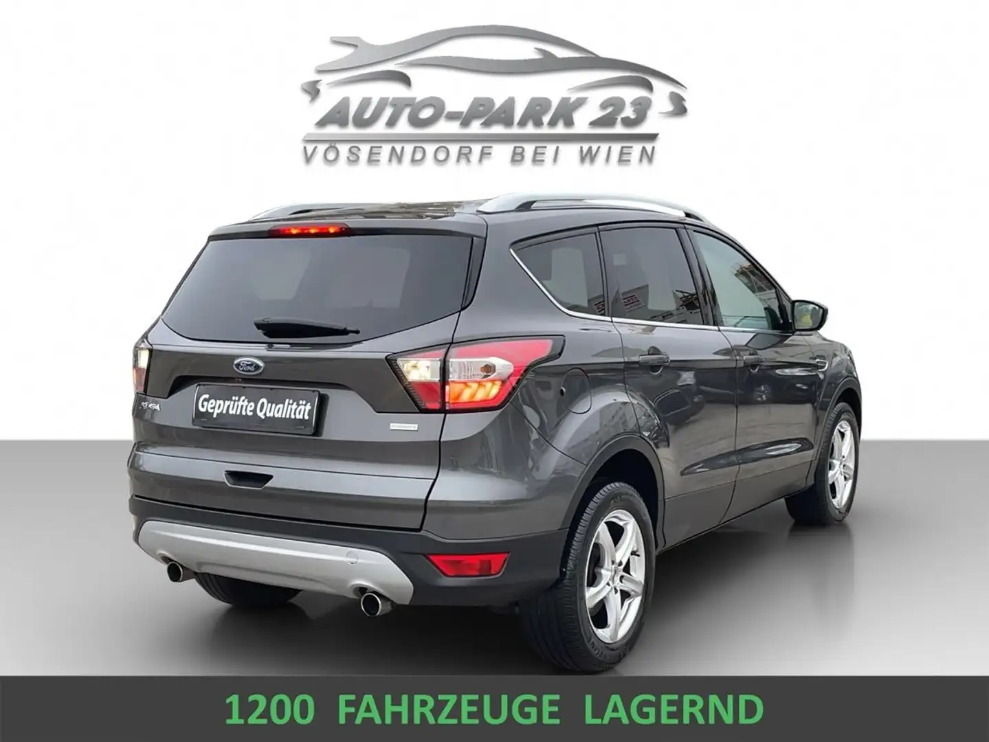 Ford Kuga SOFORT-KREDIT*LEDER*1JAHR-GARANTIE*MOD2018 Grijs - 2