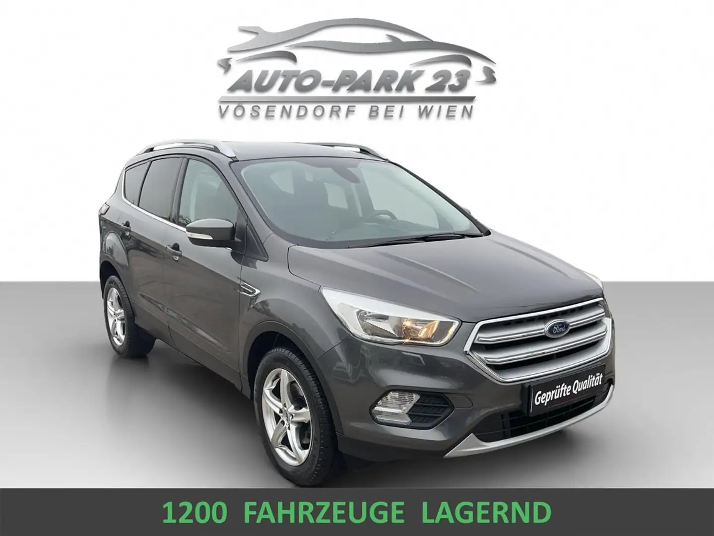 Ford Kuga SOFORT-KREDIT*LEDER*1JAHR-GARANTIE*MOD2018 Grijs - 1