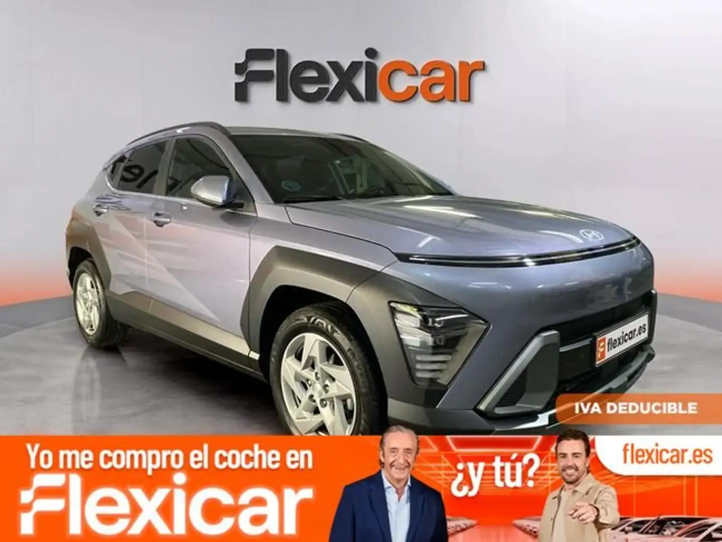 Hyundai KONA 1.0 TGDI Tecno 4x2 Gris - 1