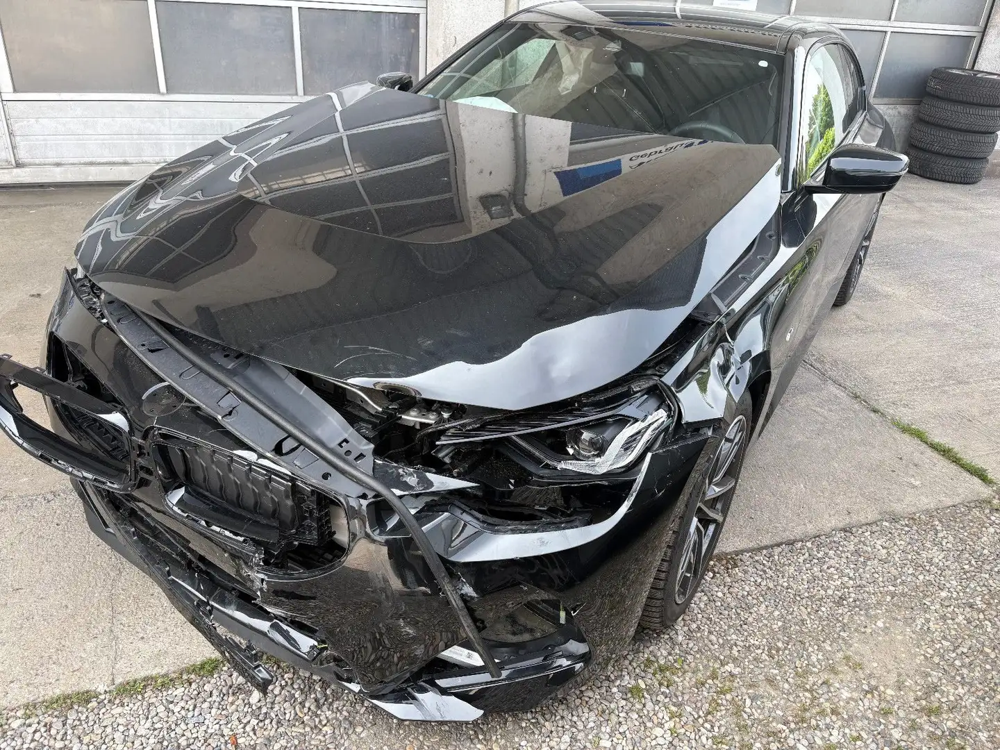 BMW 218 Unf. 218i Sportaut. Coupé M Sport/RFK/Navi Plus/ Zwart - 1