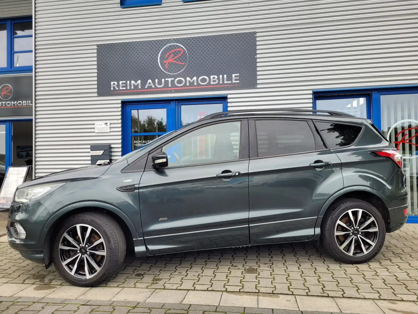 Ford Kuga 1.5 ST-Line AUTOMATIK *NAVI*KAMERA*SHZ*TEIL-LEDER Grün - 2