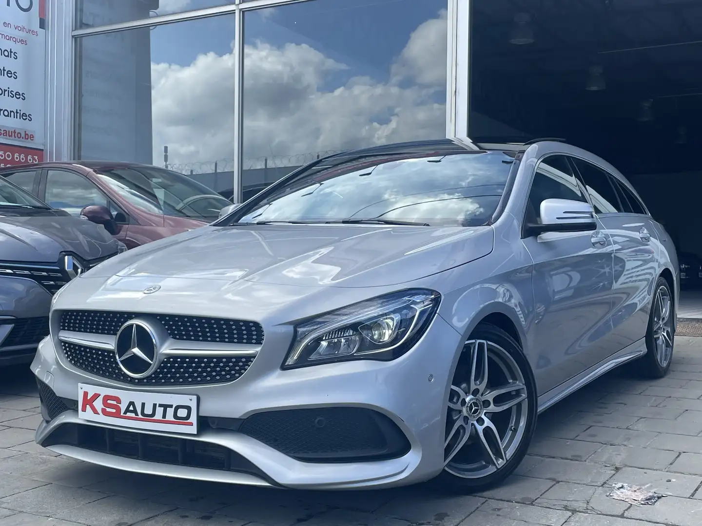 Mercedes-Benz CLA 180 d/266.059KM/**PACK AMG**/ TOIT PANO/EURO 6B Grigio - 1