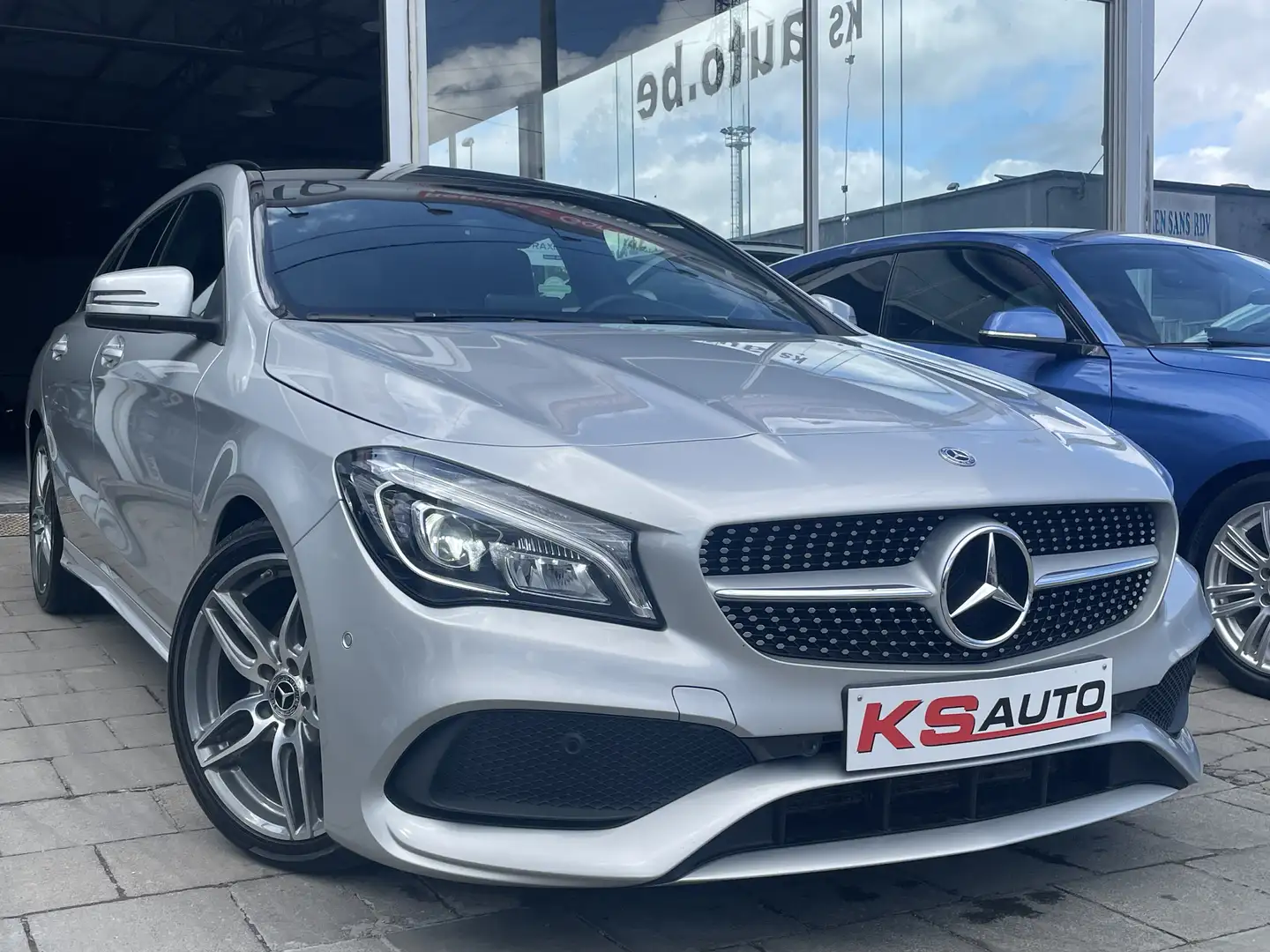 Mercedes-Benz CLA 180 d/266.059KM/**PACK AMG**/ TOIT PANO/EURO 6B Grigio - 2