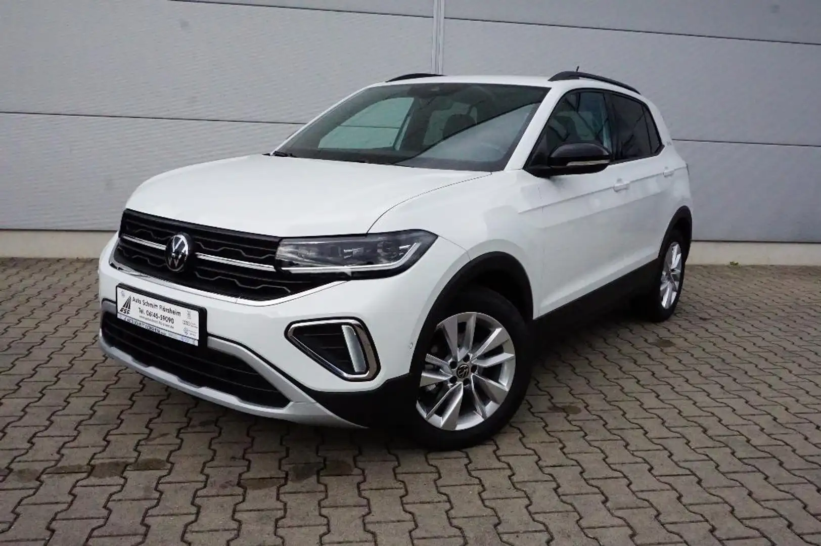 Volkswagen T-Cross "GOAL" 1.0 l TSI 7-Gang-DSG Navi,IQ.LIGHT,AHK Weiß - 2