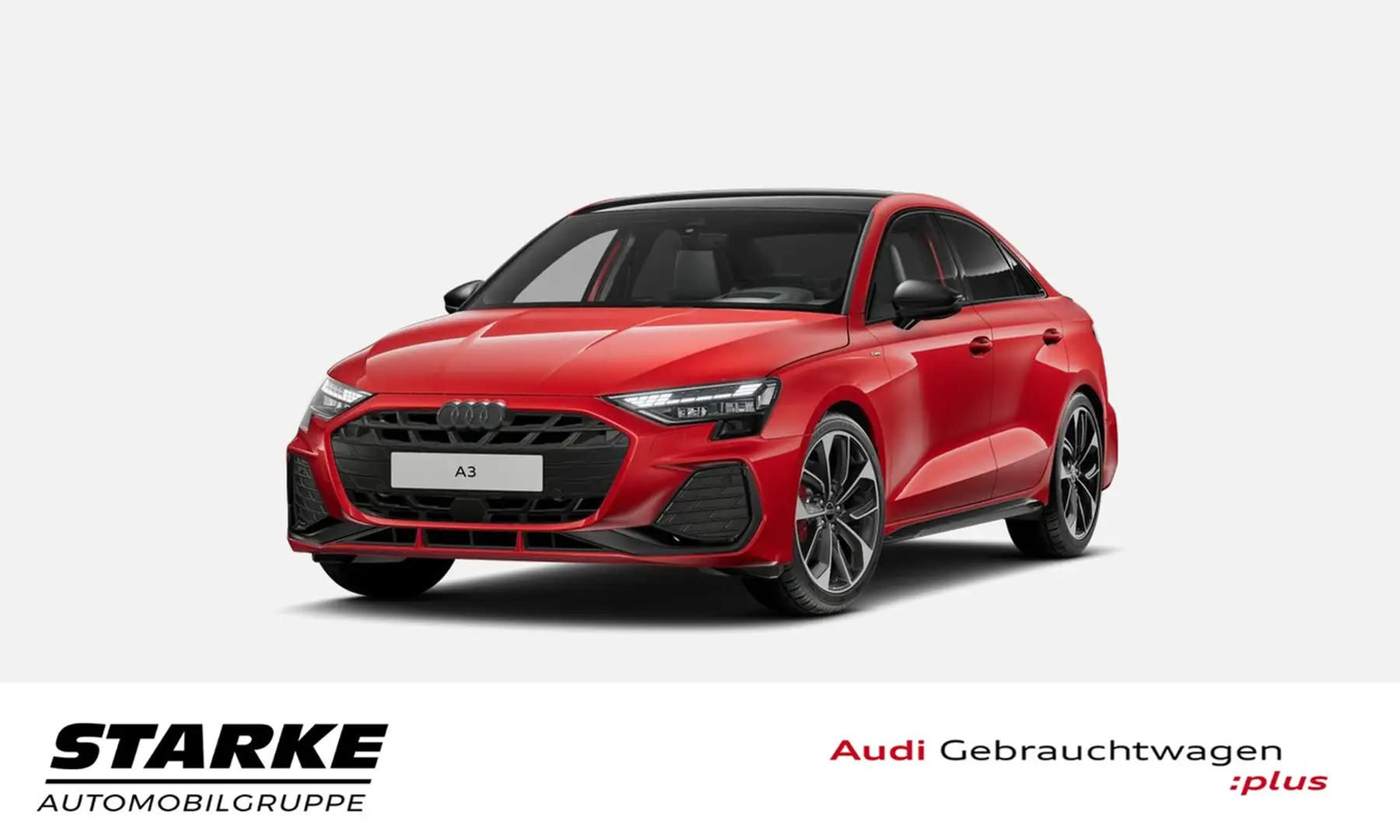 Audi A3 Limousine 35 TFSI S tronic S line NaviPlus LED ... Rot - 1