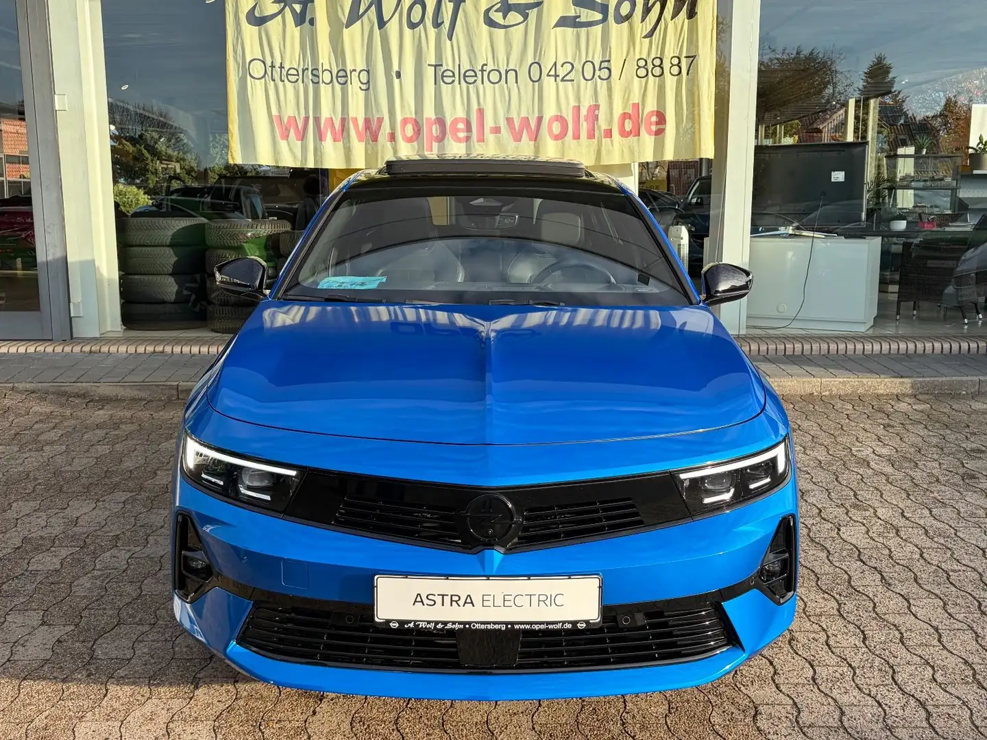 Opel Astra Electric Ultimate +Matrix-LED+KAMERA+11kW+ Синій - 2