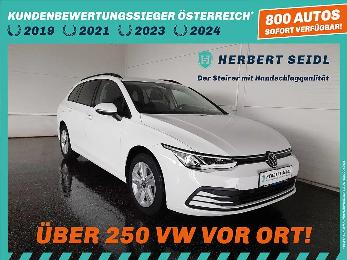Volkswagen Golf Variant Golf VIII Variant Life 2,0 TDI  DSG *VIRTUELL P... Blanco - 1
