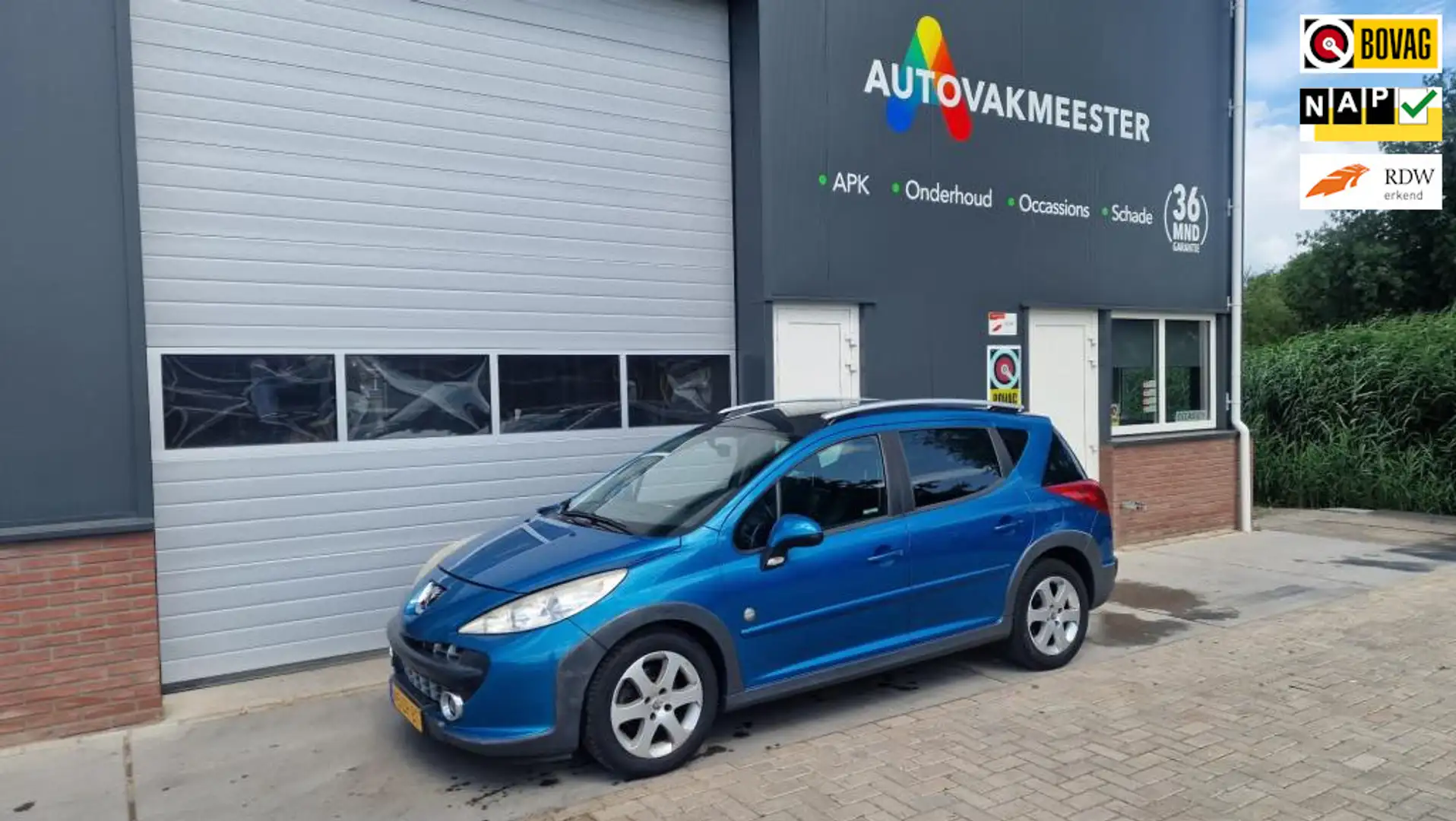 Peugeot 207 SW Outdoor 1.6 VTi XS Azul - 1