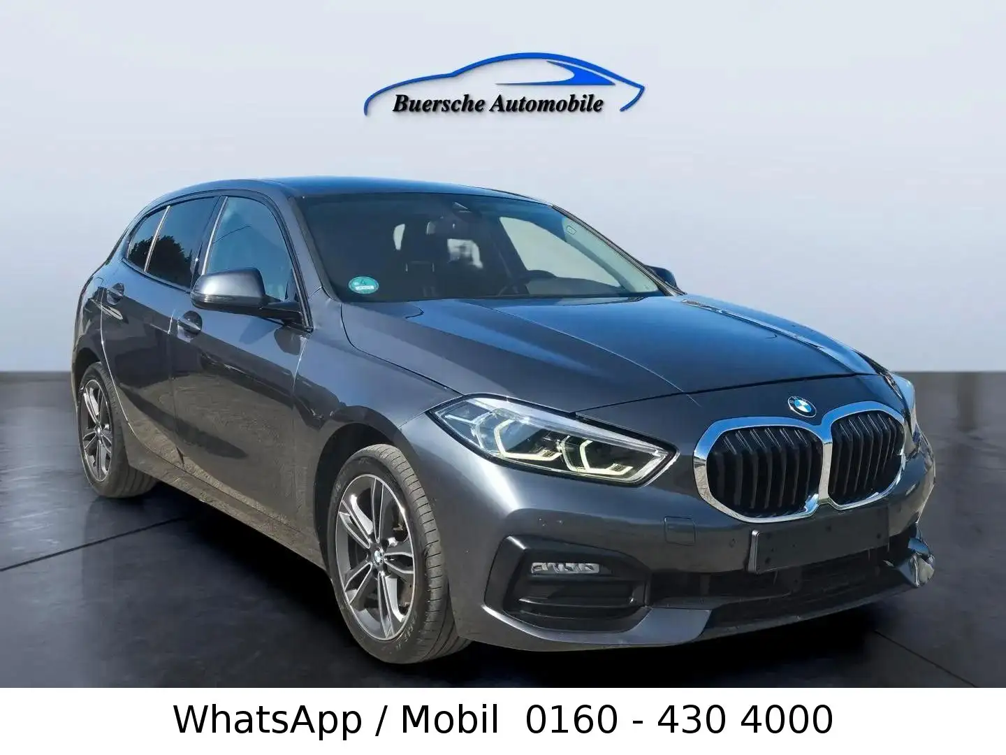 BMW 118 Baureihe 1 Lim. 118 d Sport Line Grigio - 1
