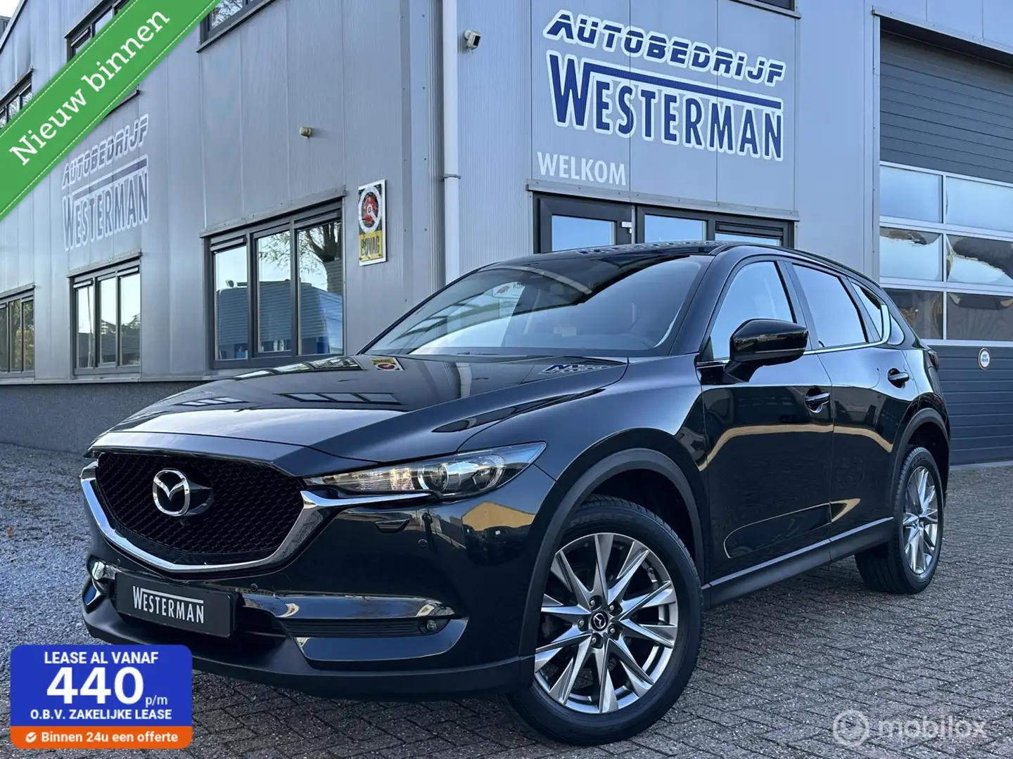 Mazda CX-5 2.0 SkyActiv-G 165 Comfort Stoel-/stuurverw. 360°C Noir - 1
