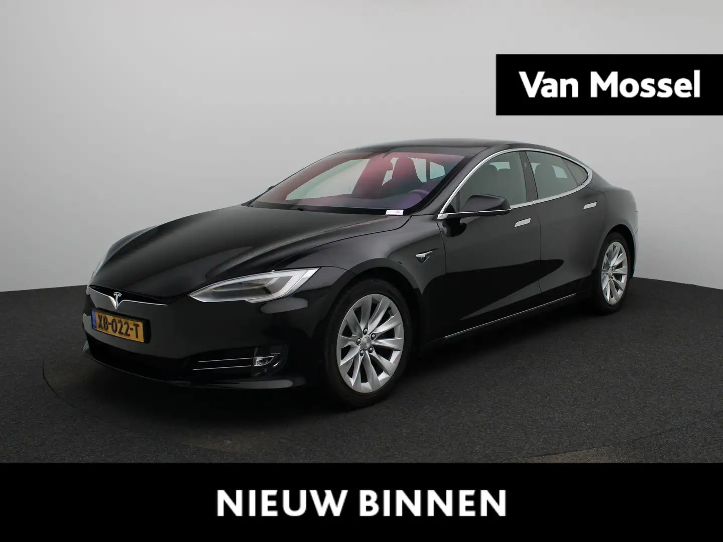 Tesla Model S 75D Base | ACHTERUITRIJCAMERA | PANORAMADAK | STOE Zwart - 1