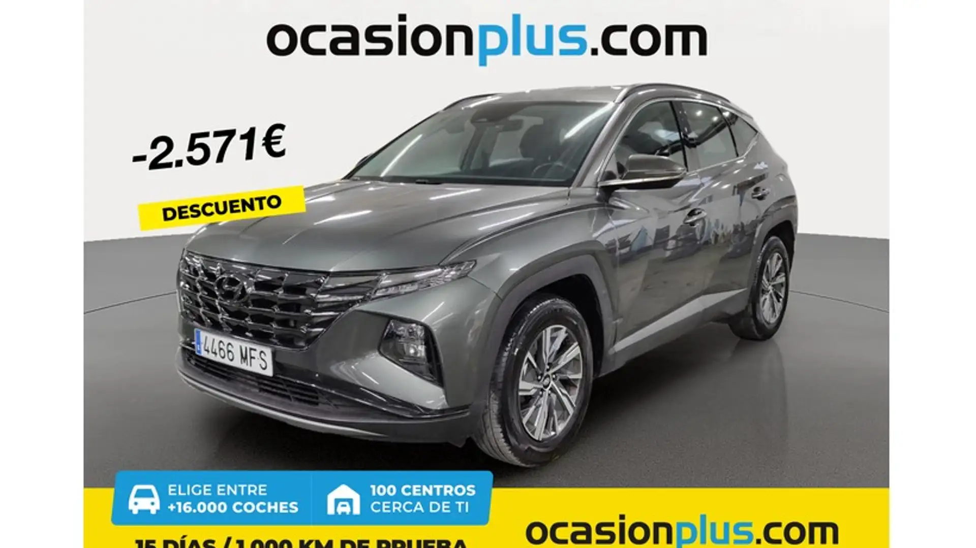 Hyundai TUCSON 1.6 CRDI Maxx 4x2 Gris - 1