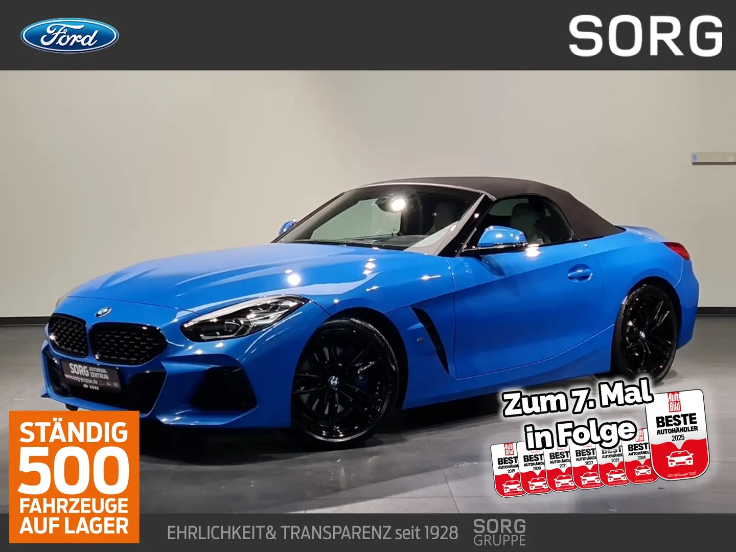 BMW Sonstige Roadster*LED*HEAD-UP*ACC*HARMAN-KARDON* Blau - 1