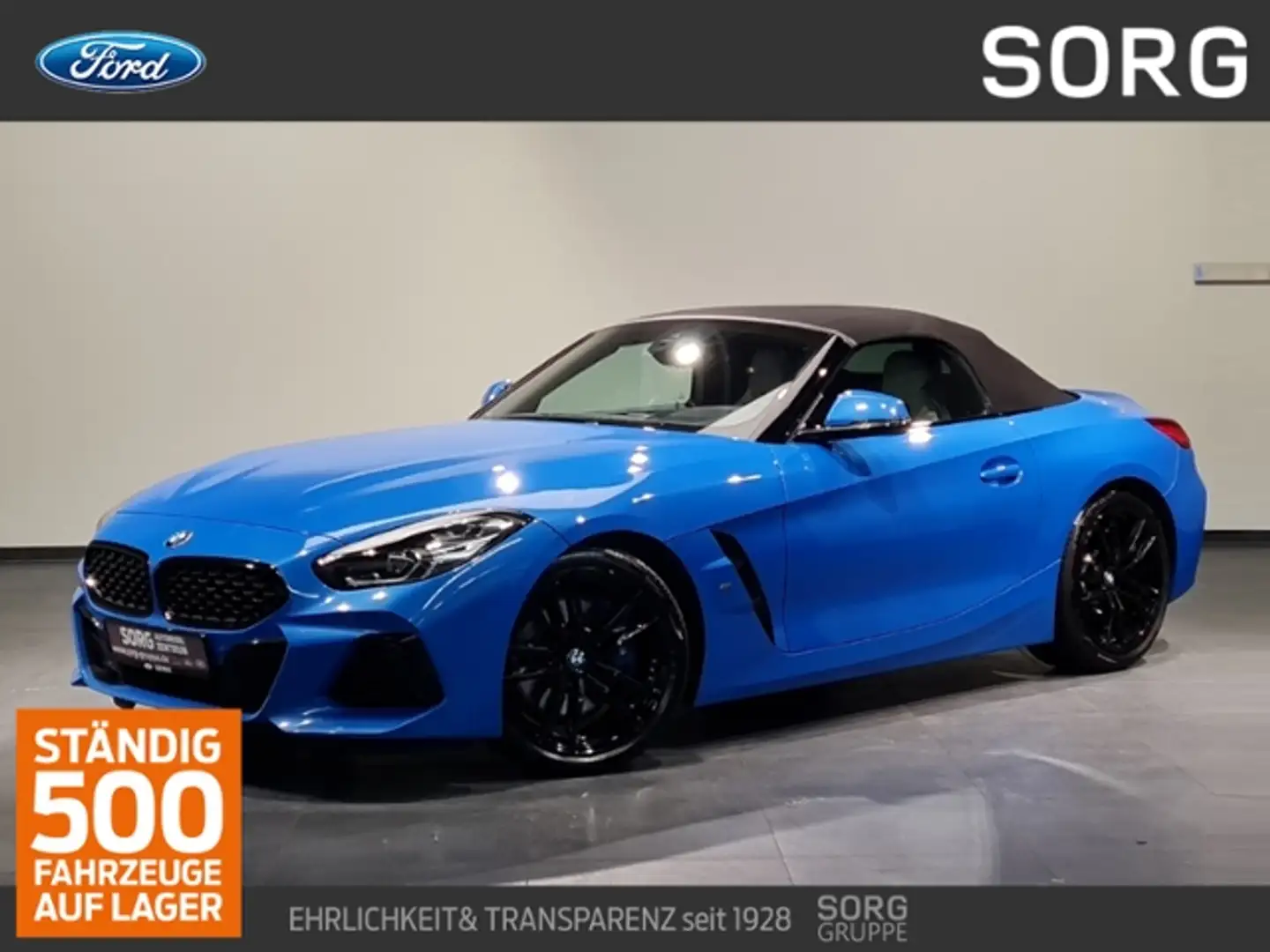 BMW Roadster*LED*HEAD-UP*ACC*HARMAN-KARDON* Blau - 1