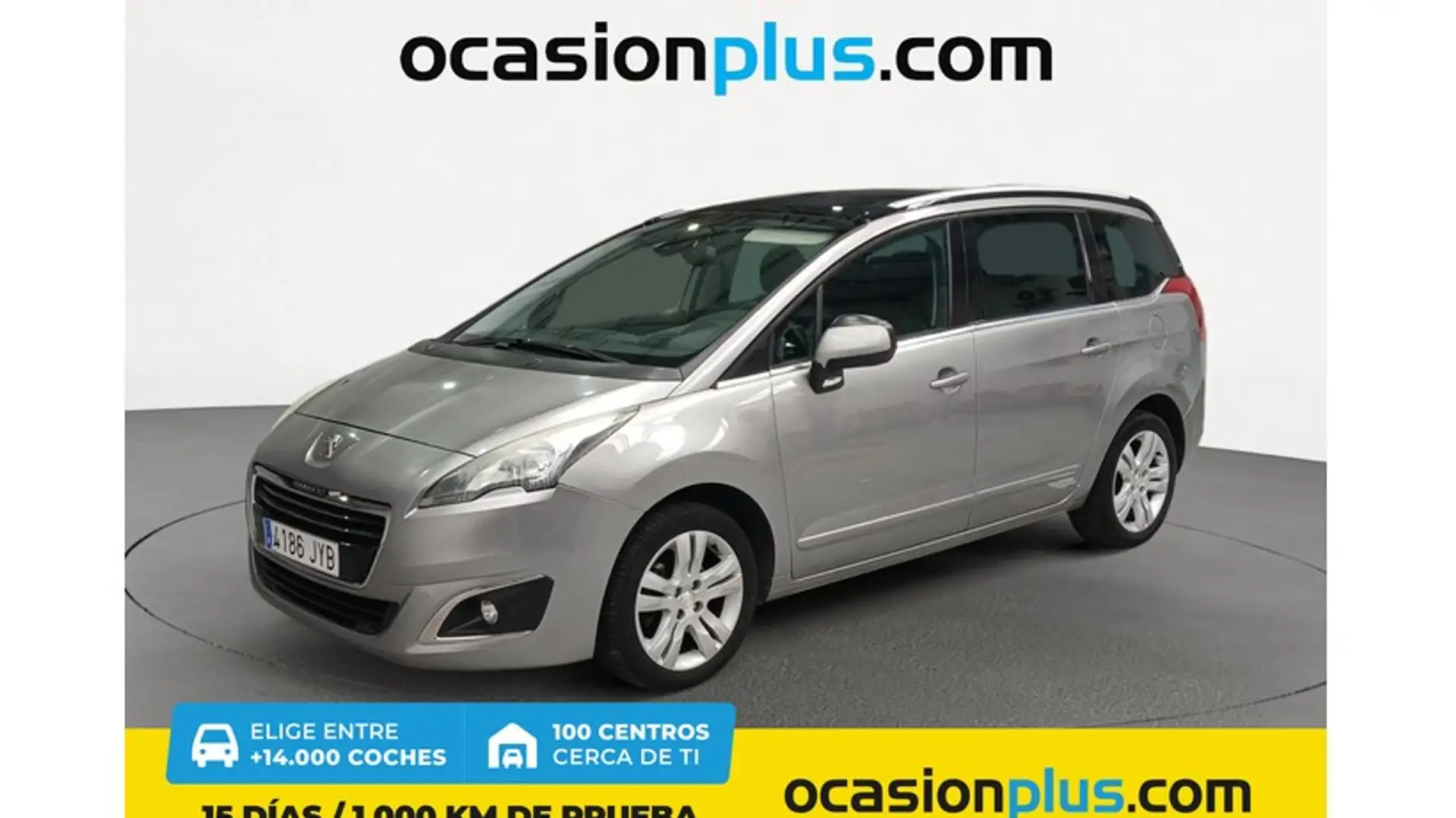 Peugeot 5008 1.6 BlueHDI Allure 7 pl. 120 Gris - 1