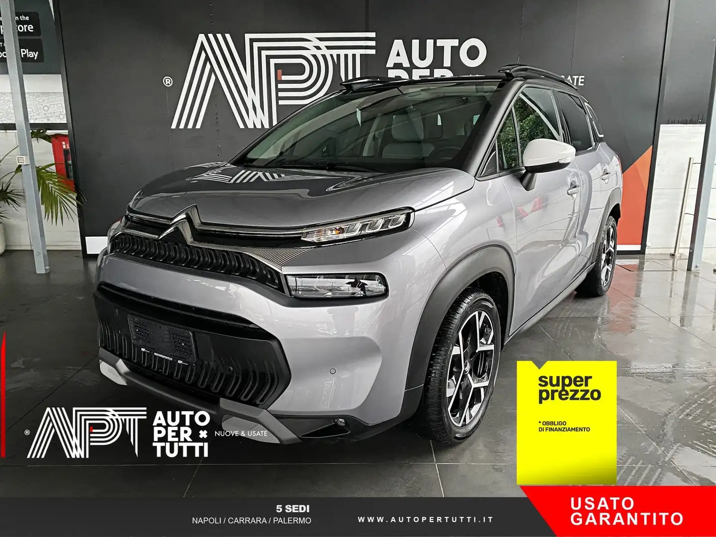 Citroen C3 Aircross C3 Aircross 1.5 bluehdi Shine s&s 110cv Grigio - 1